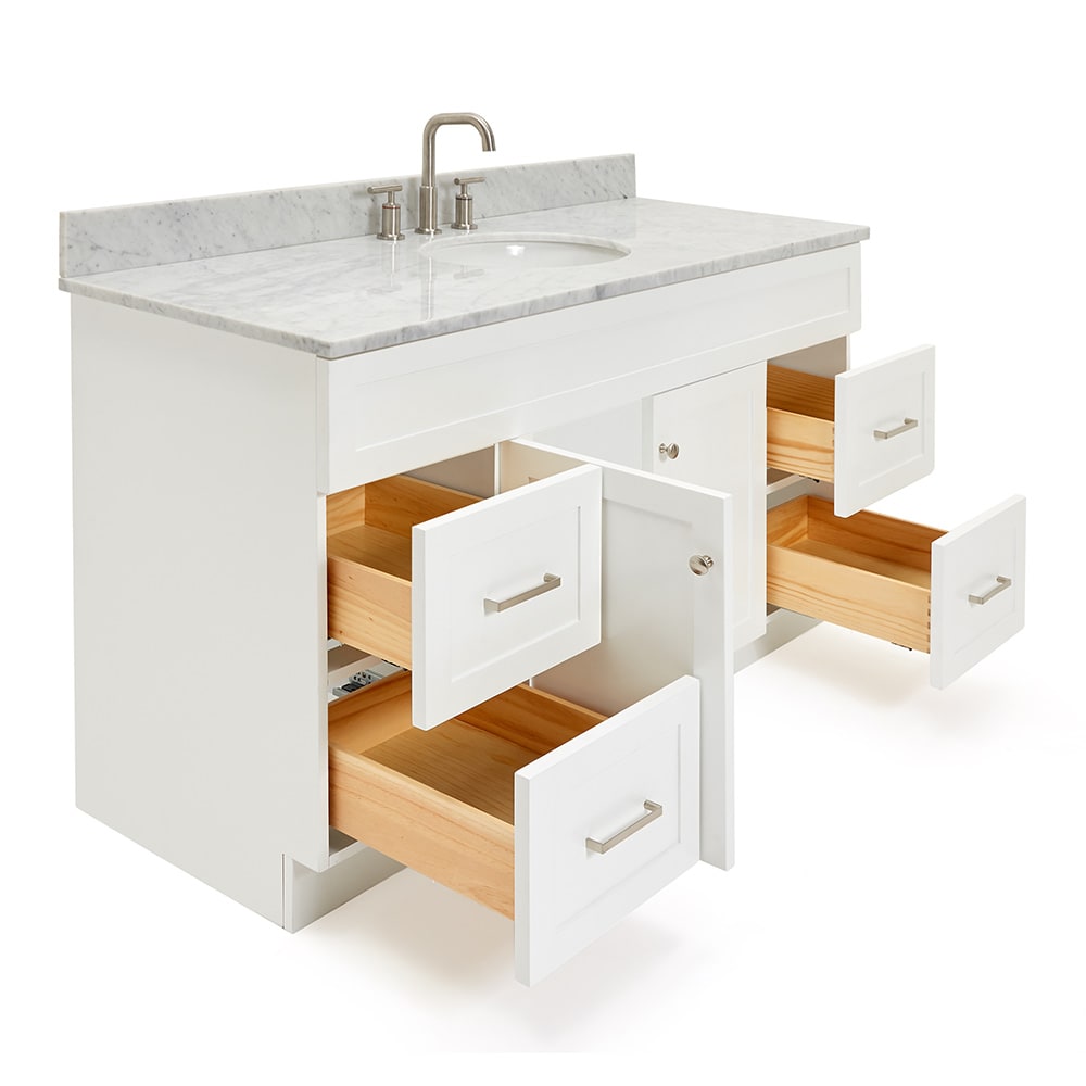 ARIEL F061SCW2OVOWHT Bath-Vanity-Combo - View #5