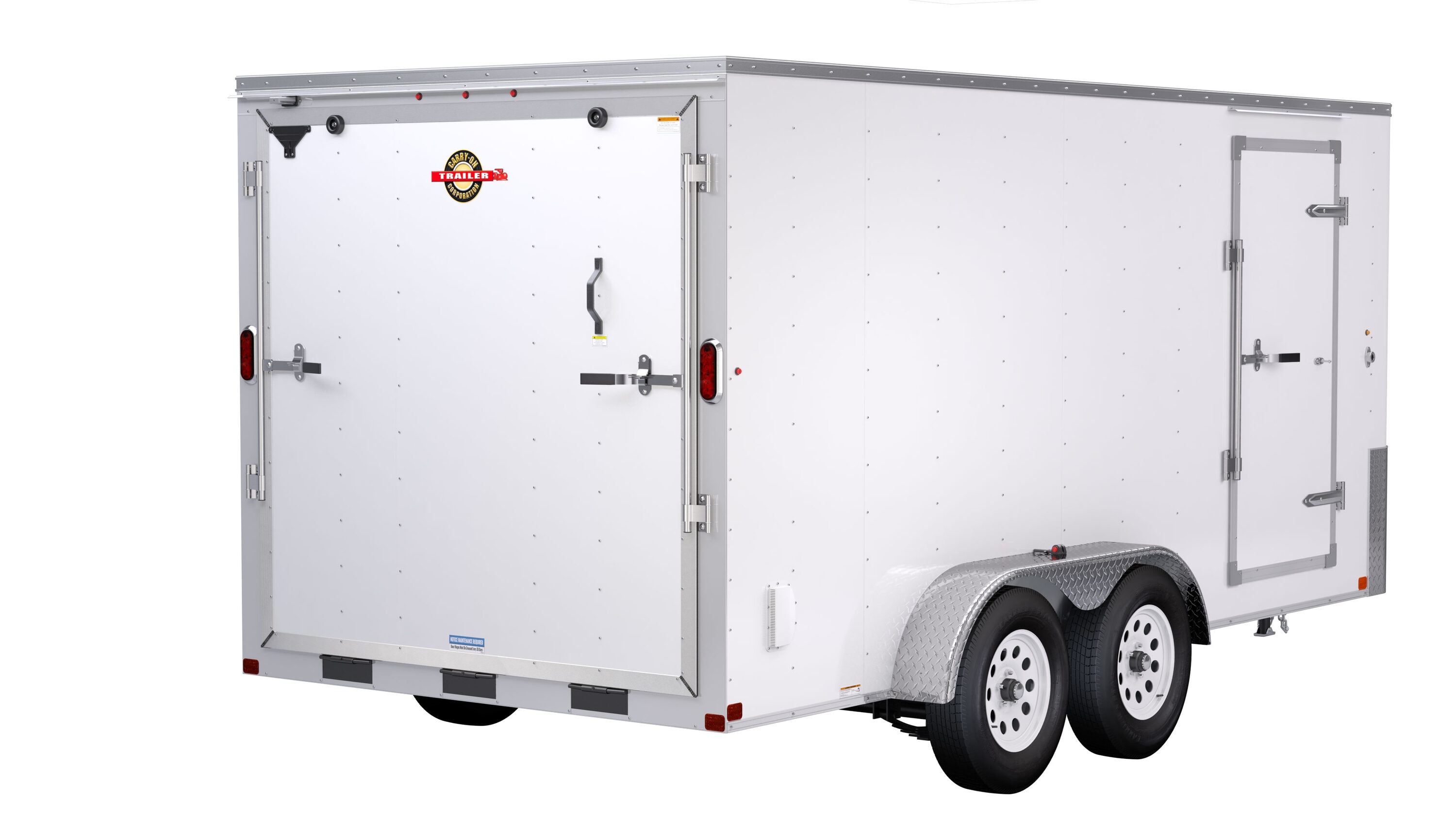 Carry-On Trailer 7X16LCGRBN Enclosed-Trailers - View #2