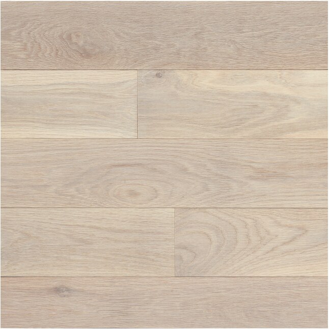 Premium Parchment White Oak 5-in Wide x 1/2-in Thick Smooth/Traditional Engineered Hardwood Flooring Premium Parchment White Oak 5-in Wide x 1/2-in Thick Smooth/Traditional Engineered Hardwood Flooring