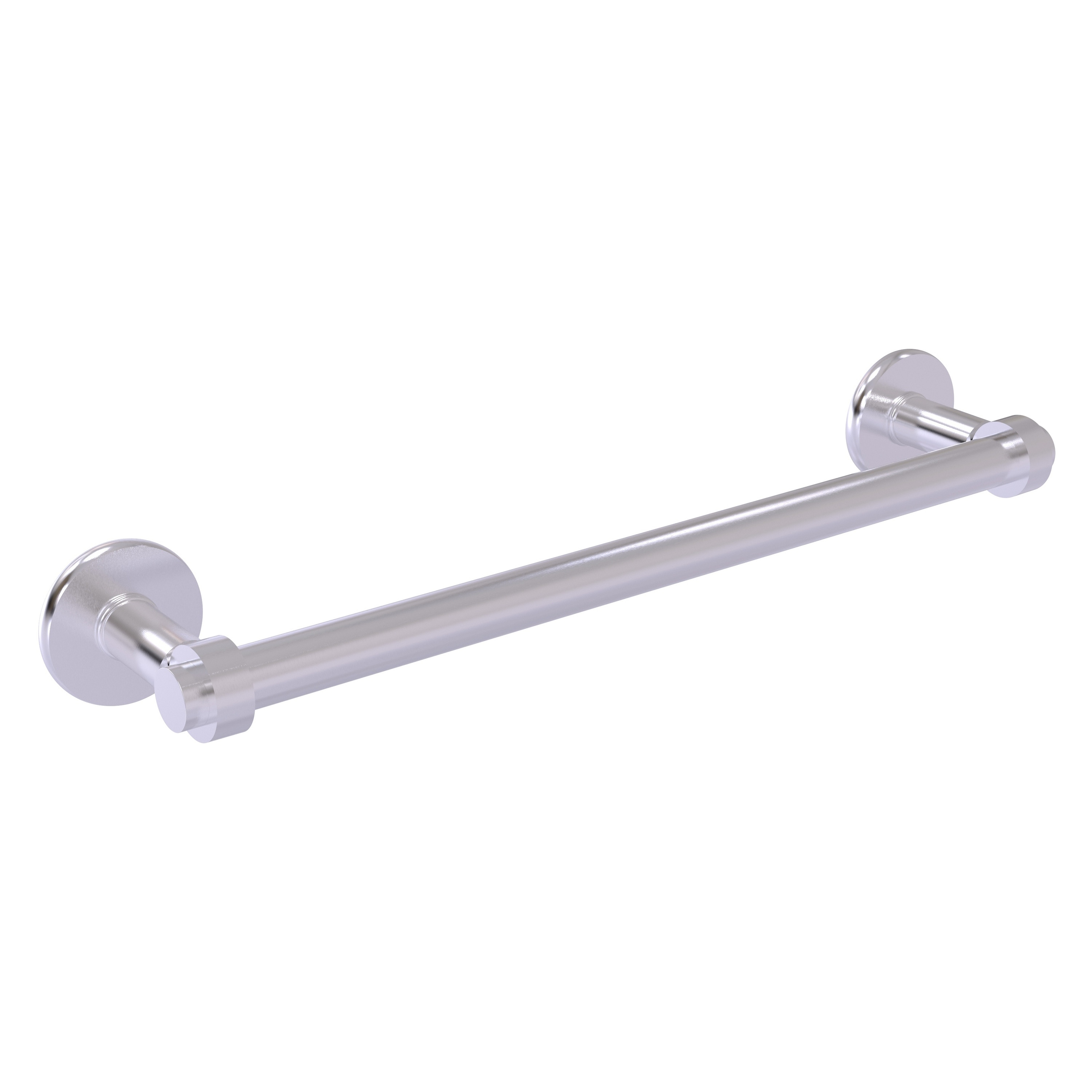 Allied Brass 2051/24-SCH Continental 24-in Satin Chrome Wall mount Single Towel Bar