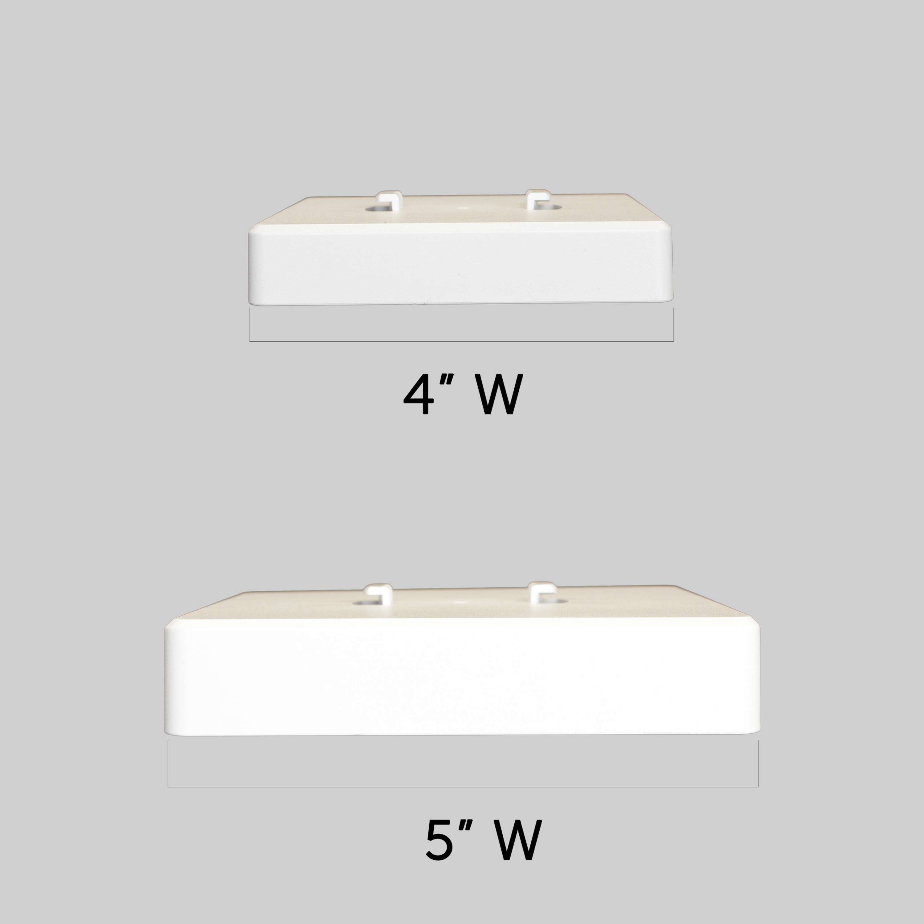 Luxor White Solar LED Post Cap Lights with Dusk to Dawn Mode (Set of 2)
