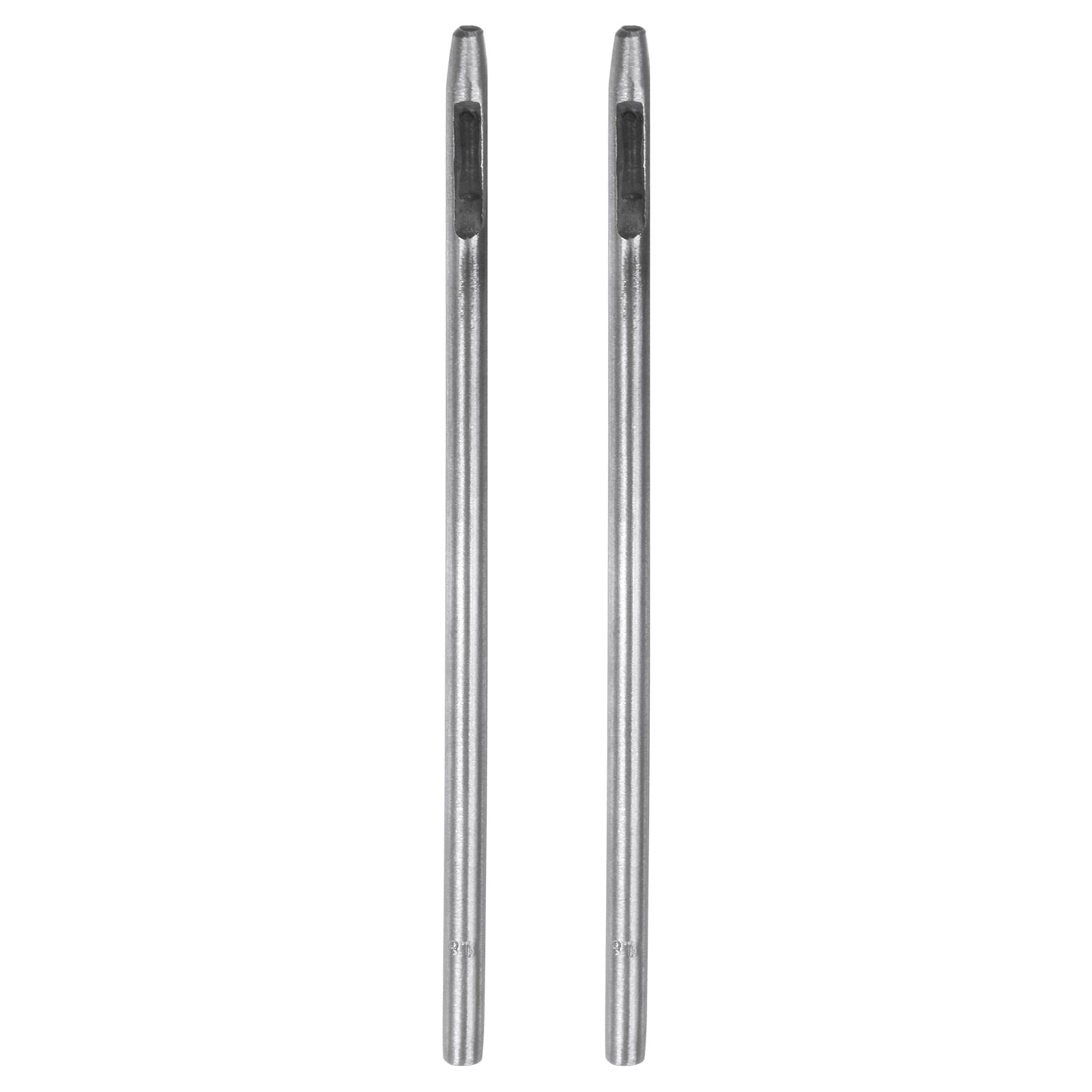 Harfington 2pcs Hollow Punch for Leather 1.8mm Round Hole Punch Tool for Belt Puncher Carbon Steel Single Punch for Watch Belt Cut Leather Craft Rubber Paper Fabric Plastic Soft Material #S26031100UX5537