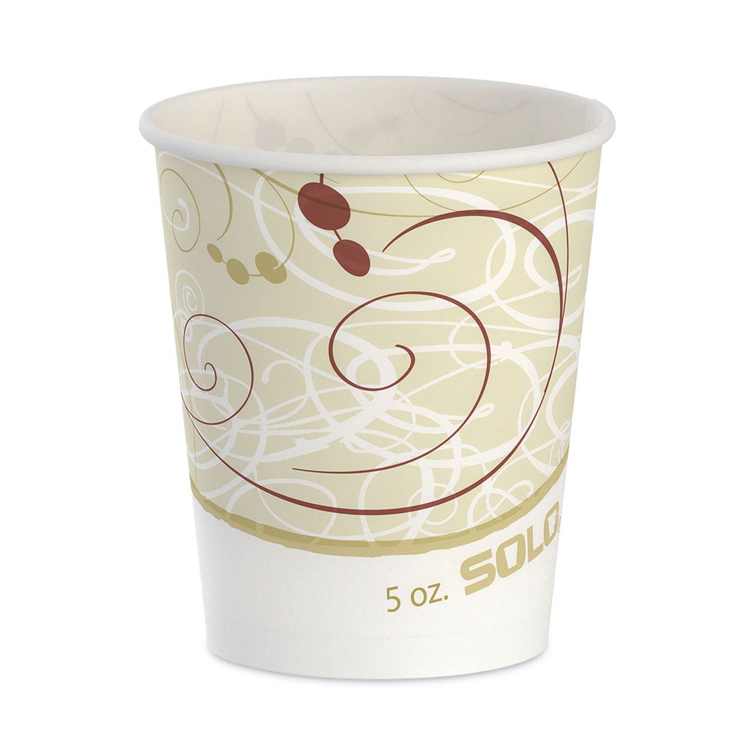 Dart - Symphony Design Paper Water Cups 5 oz 100/Pack