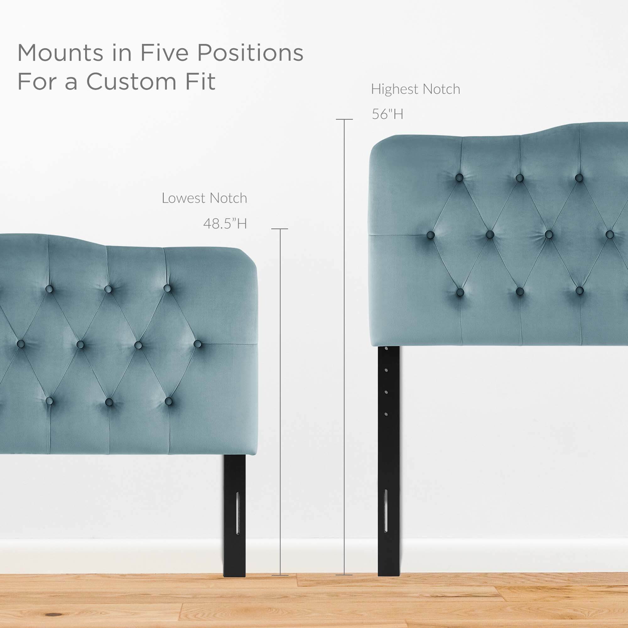 Modway MOD-6129-LBU Upholstered-Headboards - View #2
