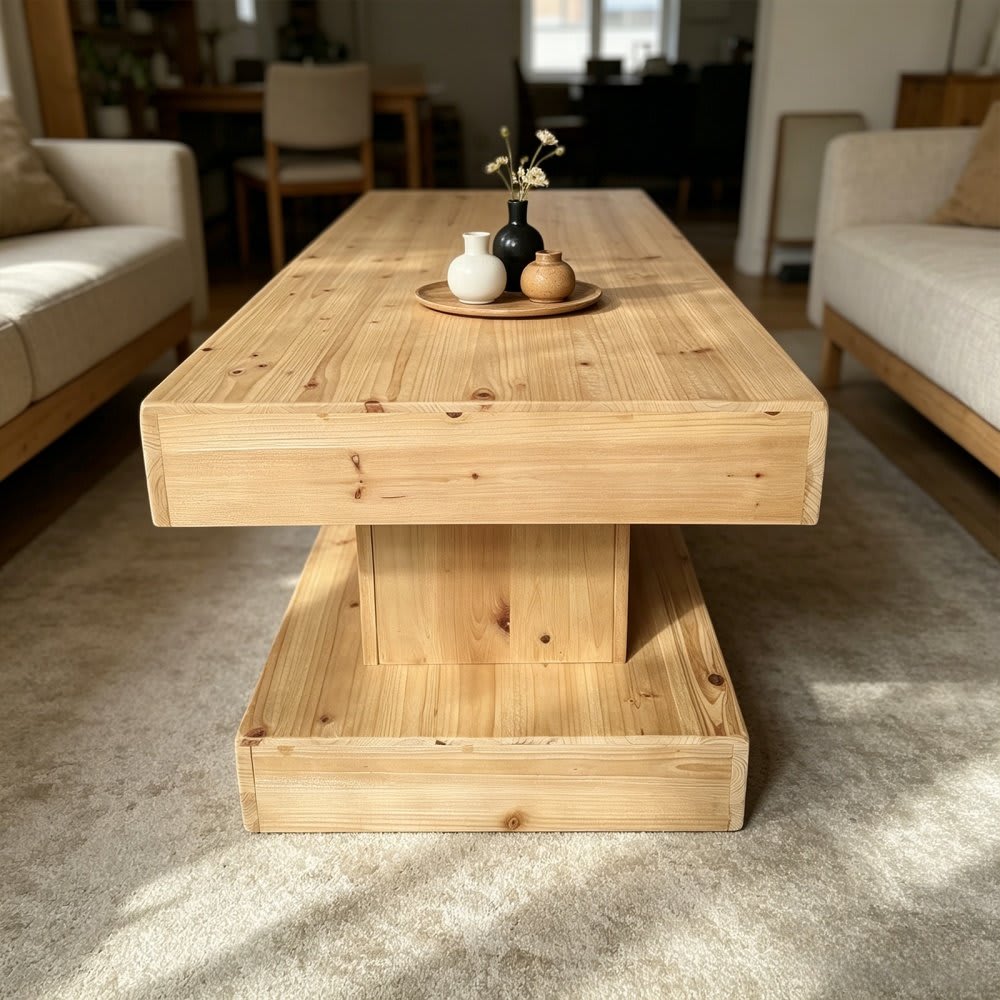 Coolbibila IRD-COFFEE-NATURAL Coffee-Tables - View #6