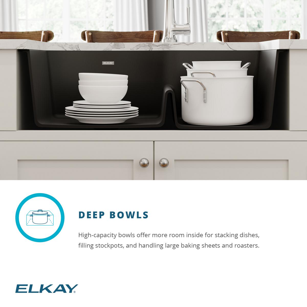 Elkay ELGHU3322RGSFLC Kitchen-Sinks - View #8