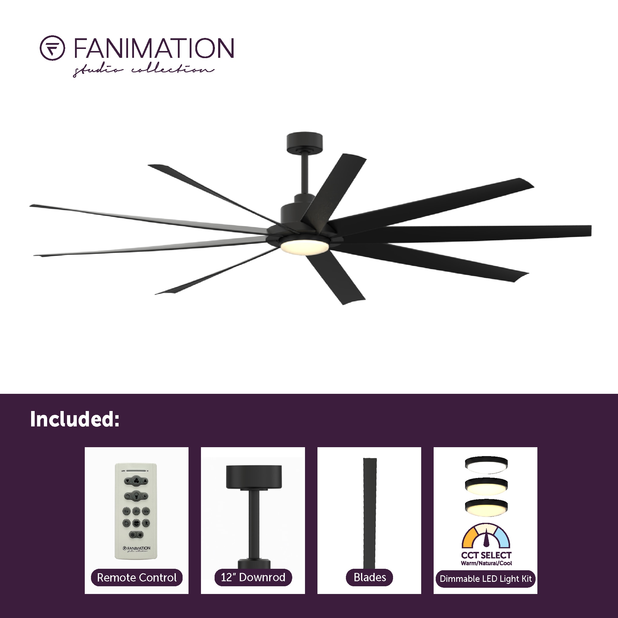 Fanimation Studio Collection LP6827LBL Ceiling-Fans - View #8