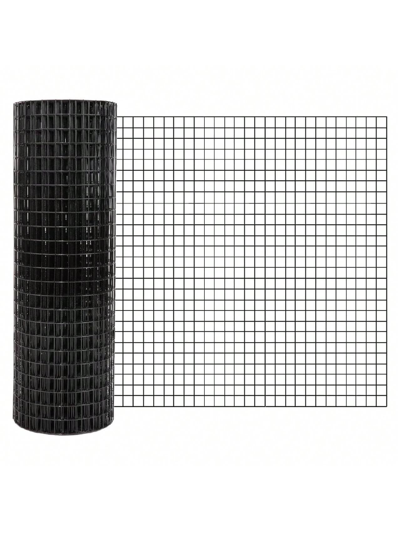 Qeetex BY-PPG-33D8GBZZ Black 4ft x 50ft Hardware Cloth - Heavy Duty Galvanized Chicken Wire Mesh Roll – Poultry Netting and Chicken Wire Fencing Hot-Dipped After Welding For Chicken Coop Rabbit Cages and Garden Fencing