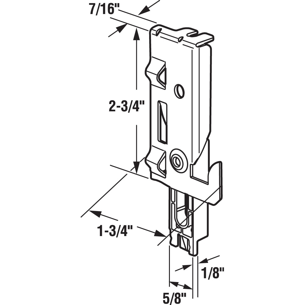 Prime-Line N 7047 Bifold-Closet-Door-Hware-Kits - View #2