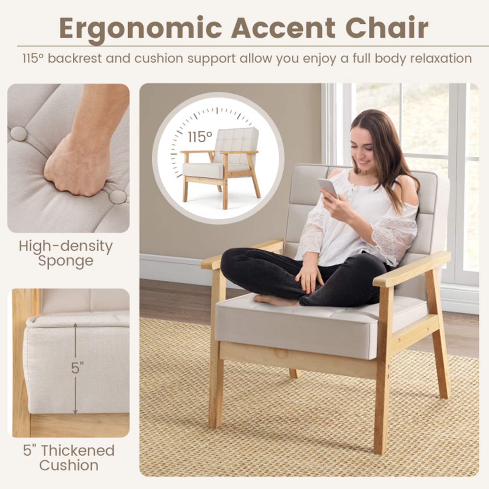 Clihome BB-PP-36AAF chairs - View #10