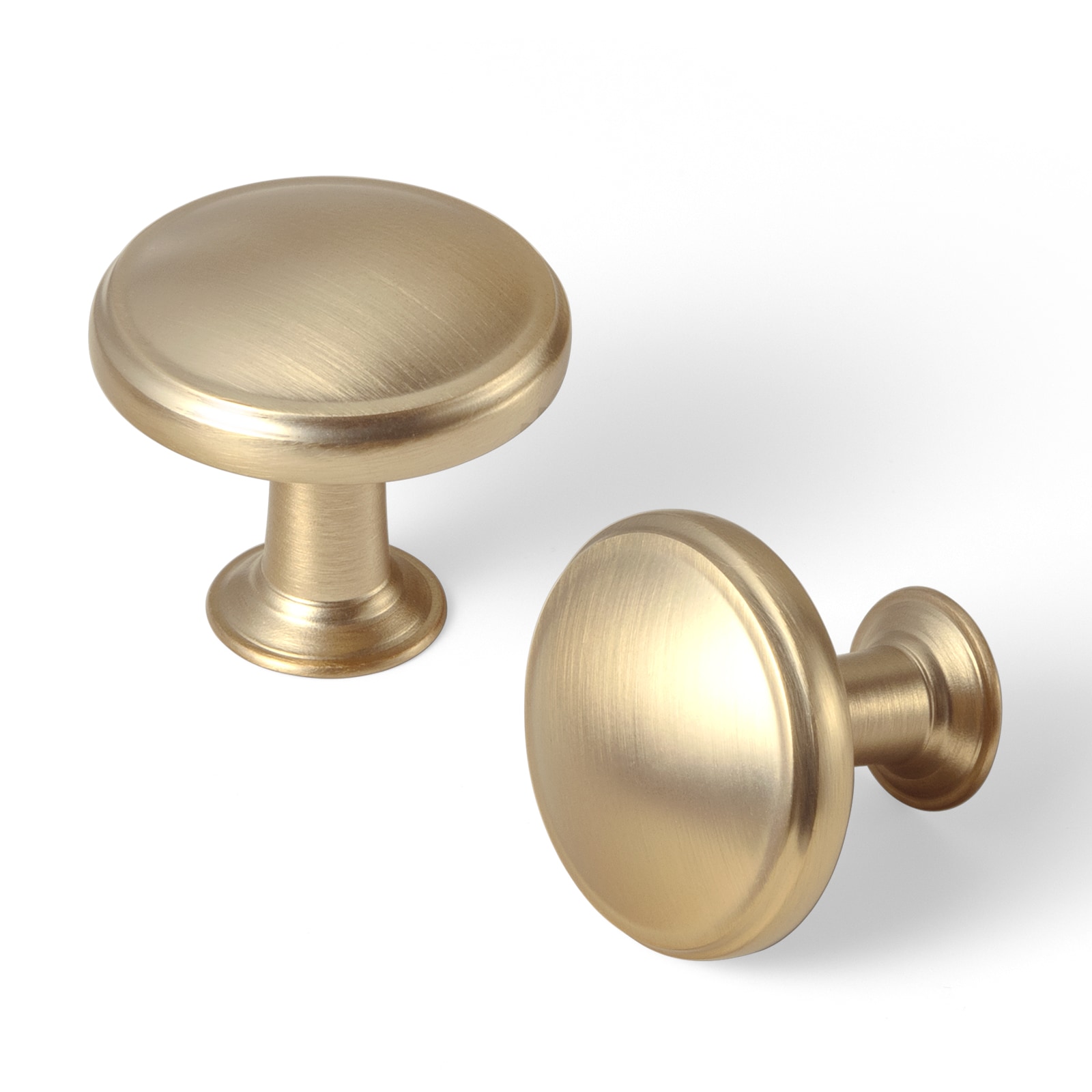 Miaokesen 6781UBR-DK-12 1-1/5-in Champagne Bronze Mushroom Modern Cabinet Knob 12 -Pack