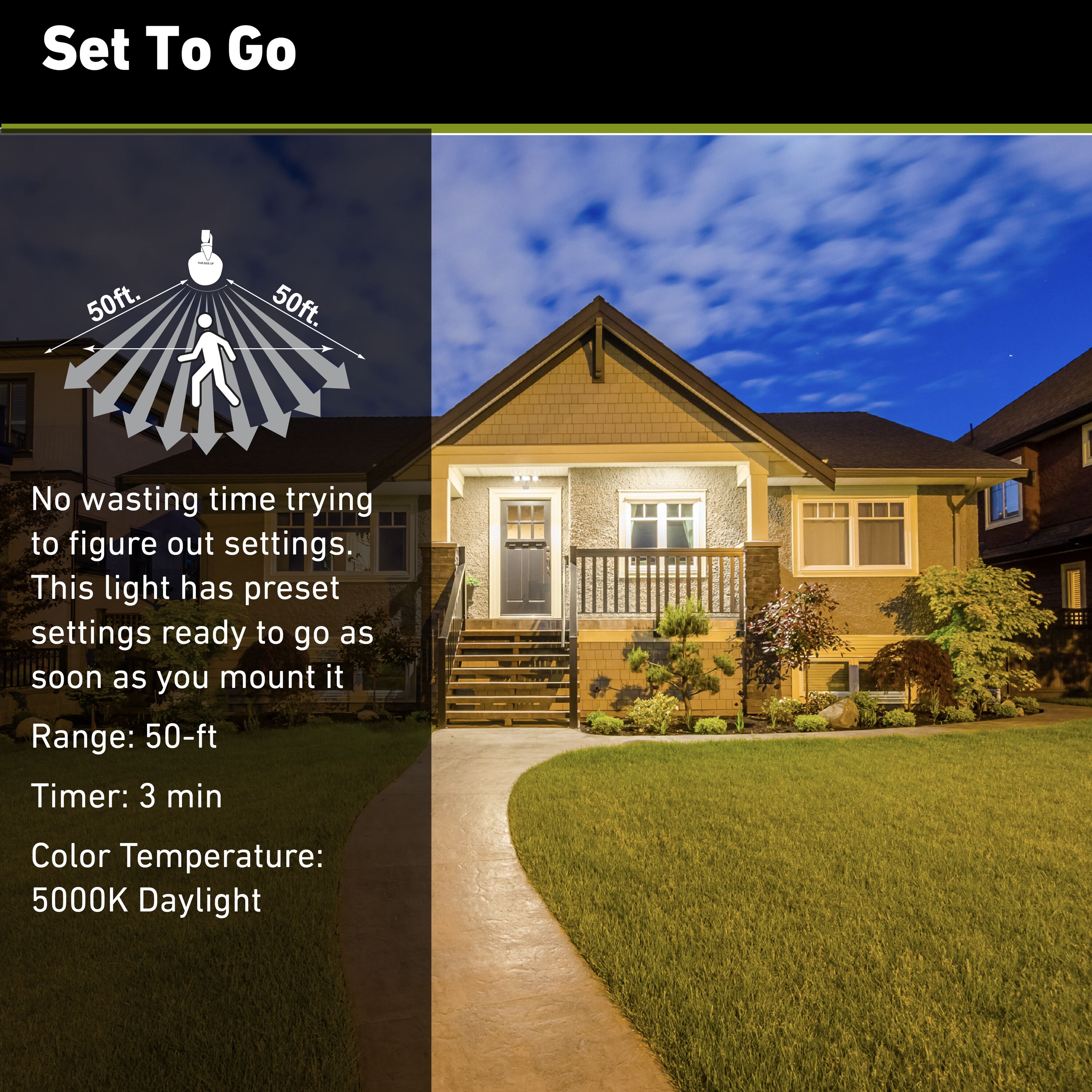 Good Earth Lighting SE1293-WH3-02LF0-G Motion-Activated-Floodlights - View #14