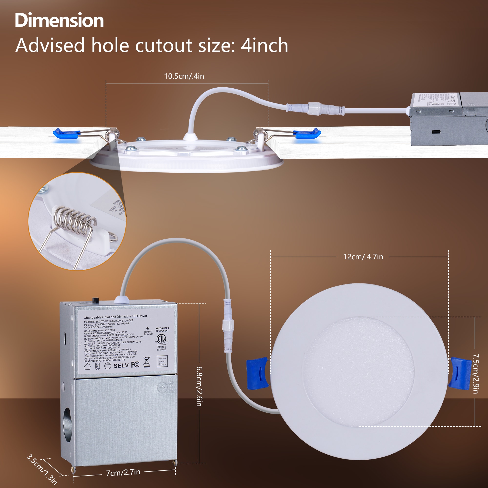 GDFStudio 385961 Led-Retrofit-Downlight - View #7