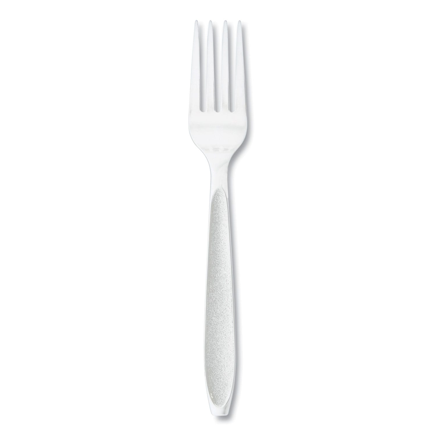 Solo Impress Heavyweight Full-Length Polystyrene Cutlery Fork Plastic White 100/Box 10 Boxes/Carton