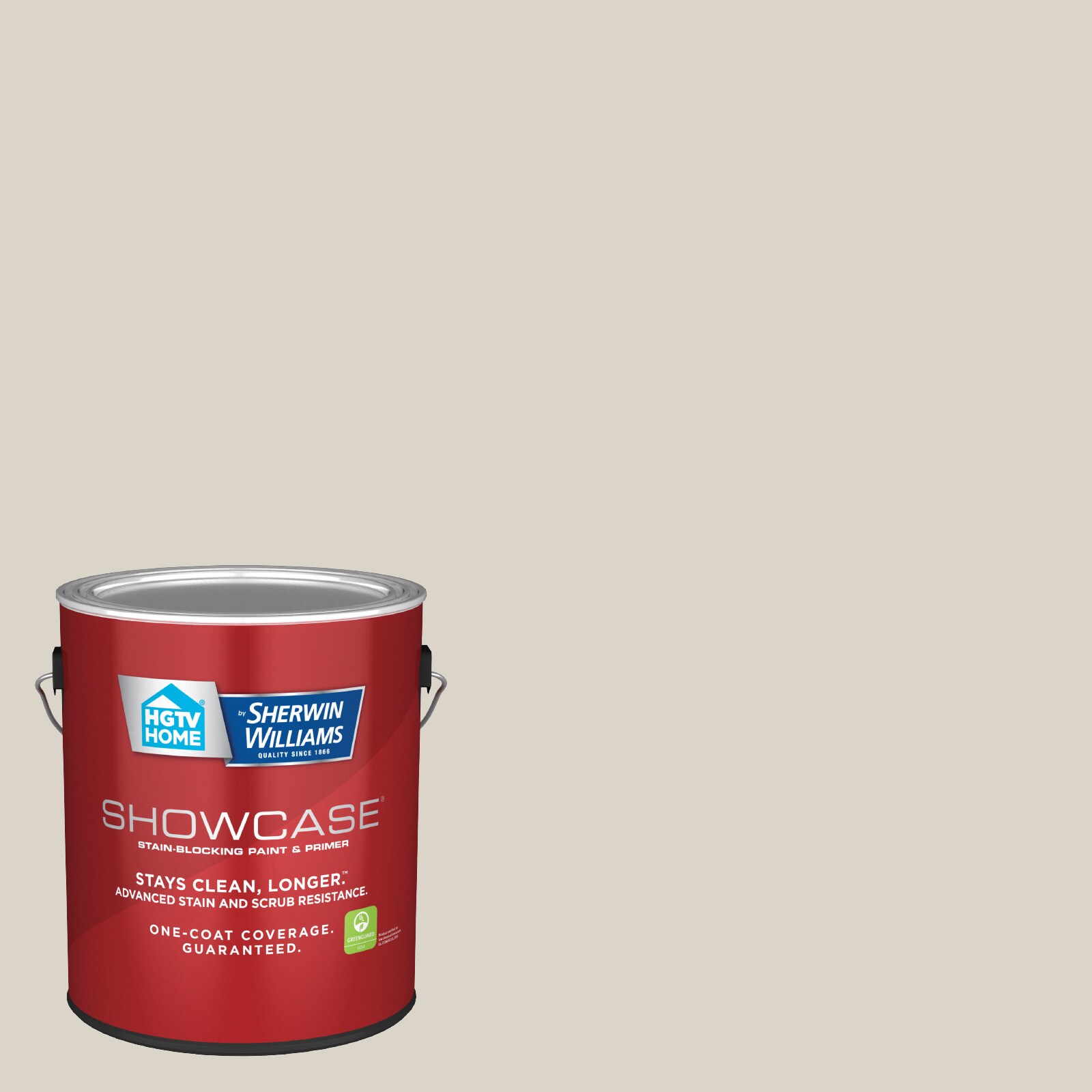HGTV HOME by Sherwin-Williams 6006-1A-935234 Showcase Eggshell Warm Putty 6006-1A Acrylic Interior Paint Paint + Primer ( 1-gallon )