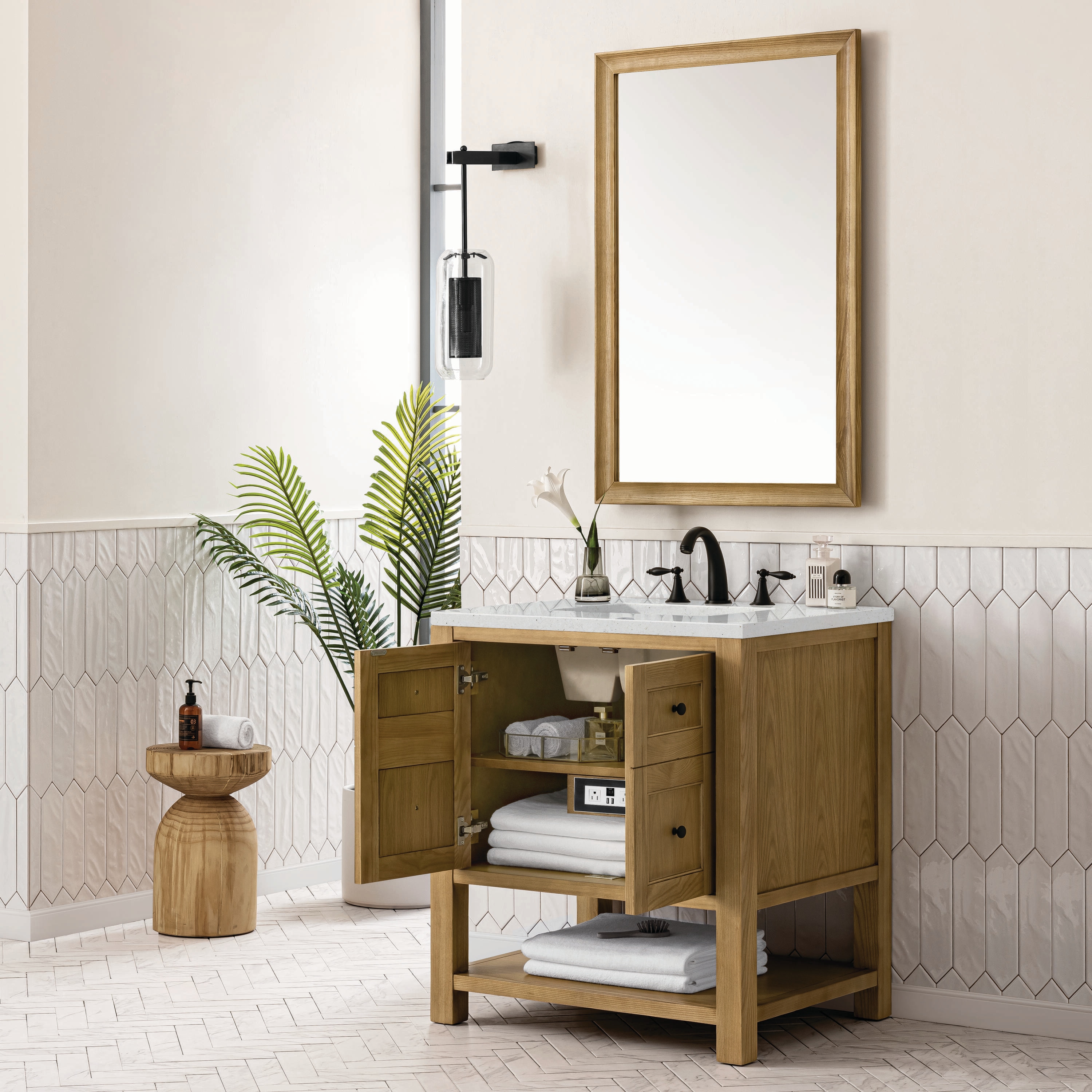James Martin Vanities 330-V30-LNO-3LDL Bath-Vanity-Combo - View #4