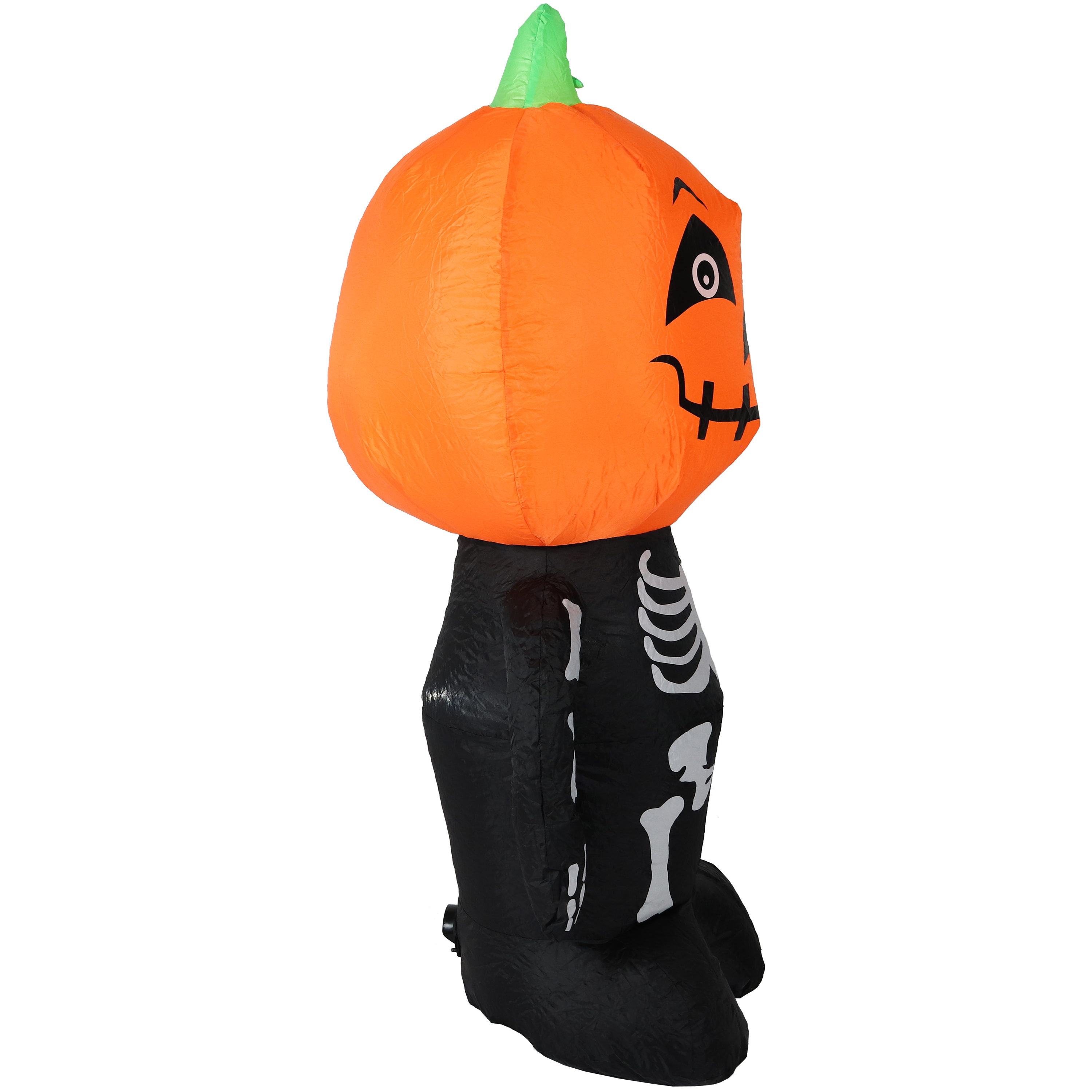 Sunnydaze Decor 4.1-ft Pre-Lit Pumpkin Inflatable in the Outdoor Halloween  Decorations & Inflatables department at