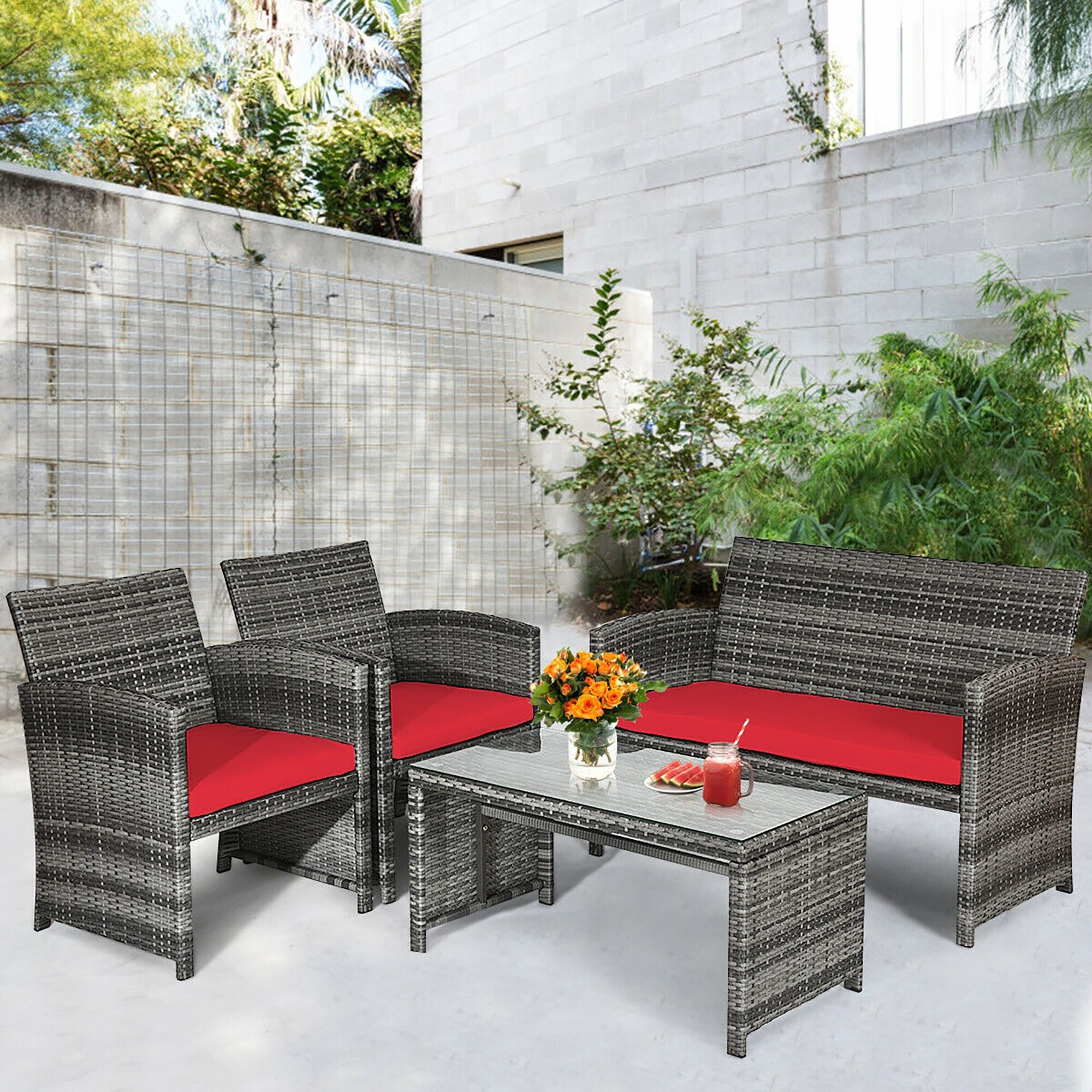 Forclover ALLC-21BK Patio-Conversation-Sets - View #3