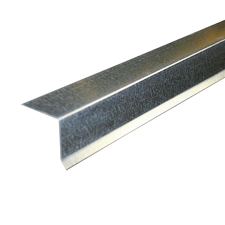 Union Corrugating 2-in x 10-ft Silver Galvanized Steel Drip Edge Union Corrugating 2-in x 10-ft Silver Galvanized Steel Drip Edge