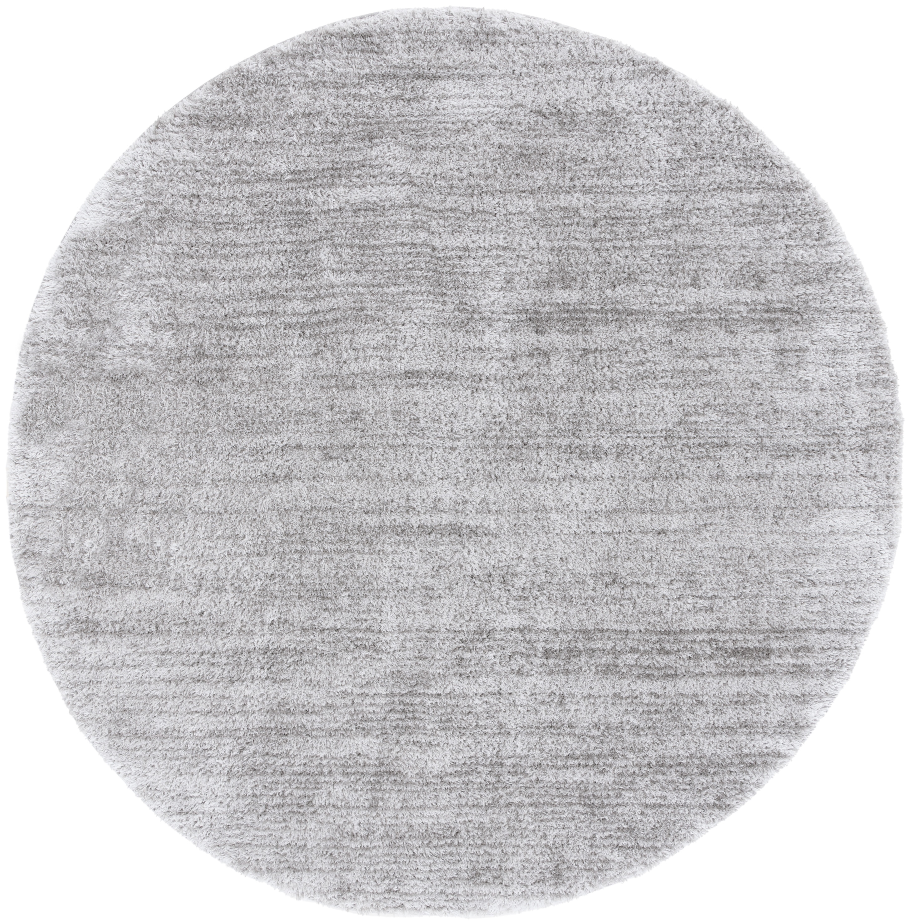 Safavieh THO653G-7R 7 x 7 (ft) Loomed Polypropylene Gray/Dark Gray Round Indoor Distressed/Overdyed Mid-Century Modern Area rug