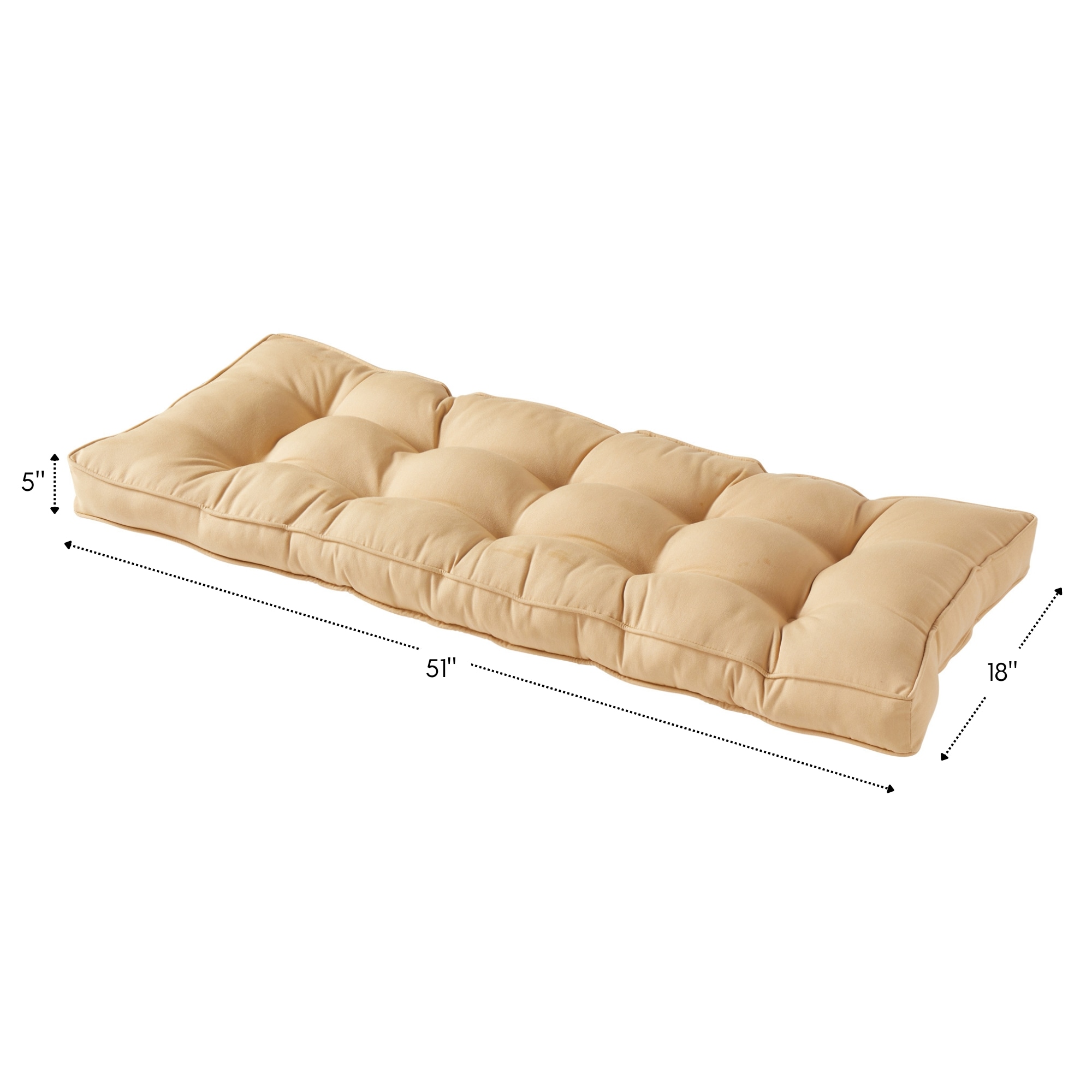 Greendale Home Fashions SC5812-WHEAT Patio-Furniture-Cushions - View #7