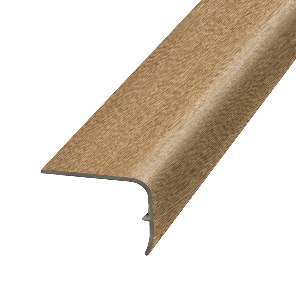 Project Source Avery Point 9/16-in T x 1-7/8-in W x 78.7-in L Prefinished Vinyl Stair Nosing Floor Moulding Trim
