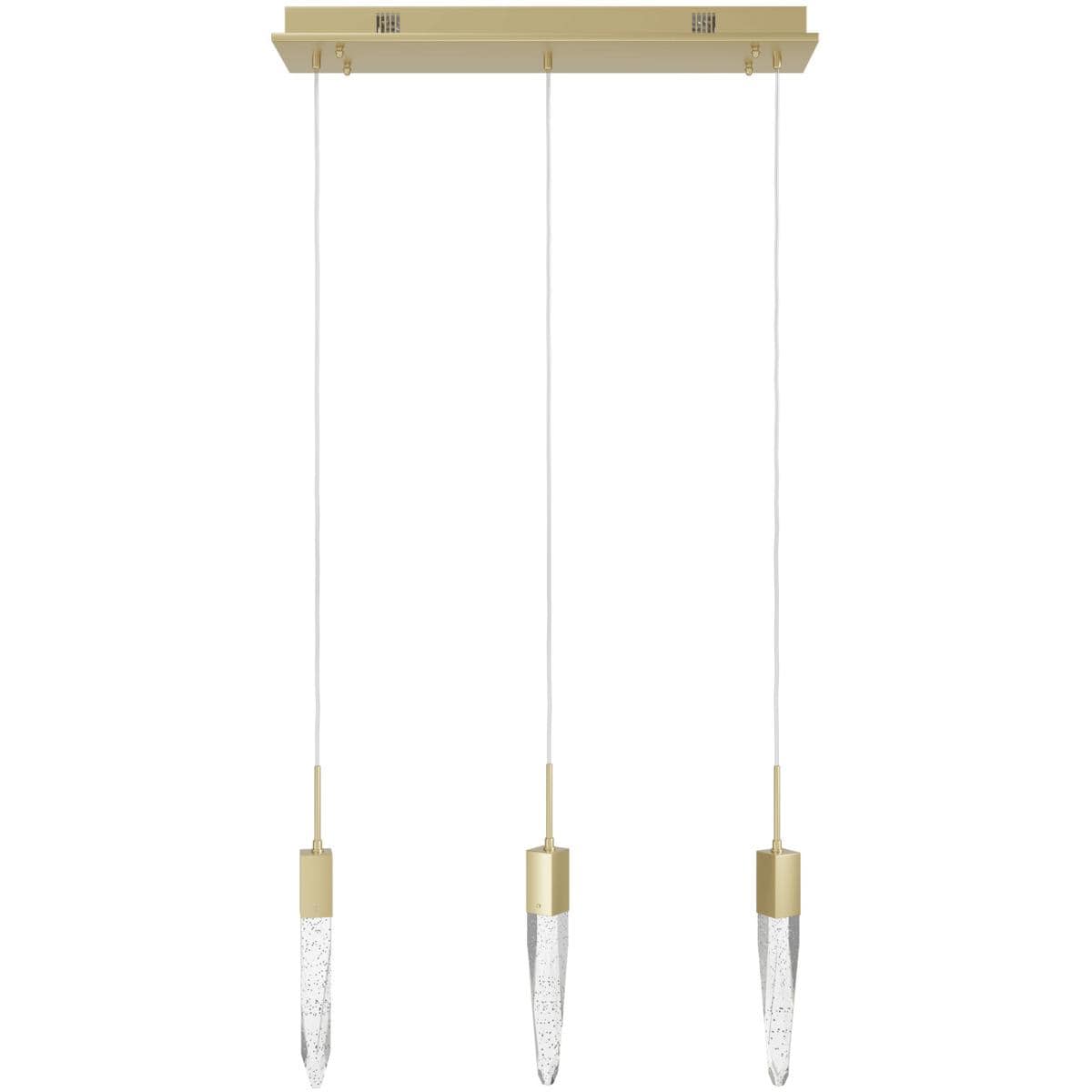 Avenue Lighting  HF1900-3-AP-BB Aspen Pendant Brushed Brass