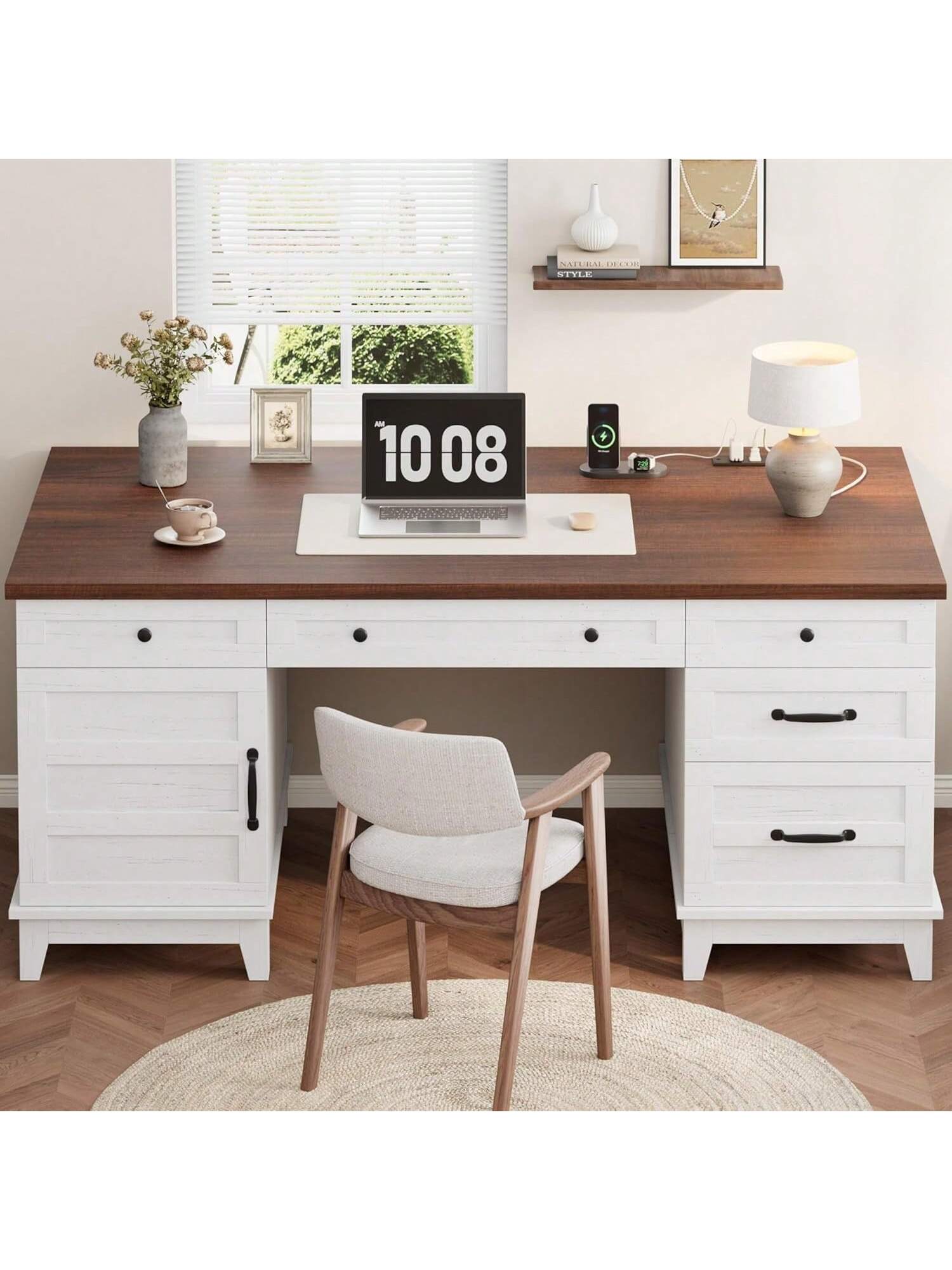 Qeetex BY-PHK-34VL6QCG Office-Tables - View #3