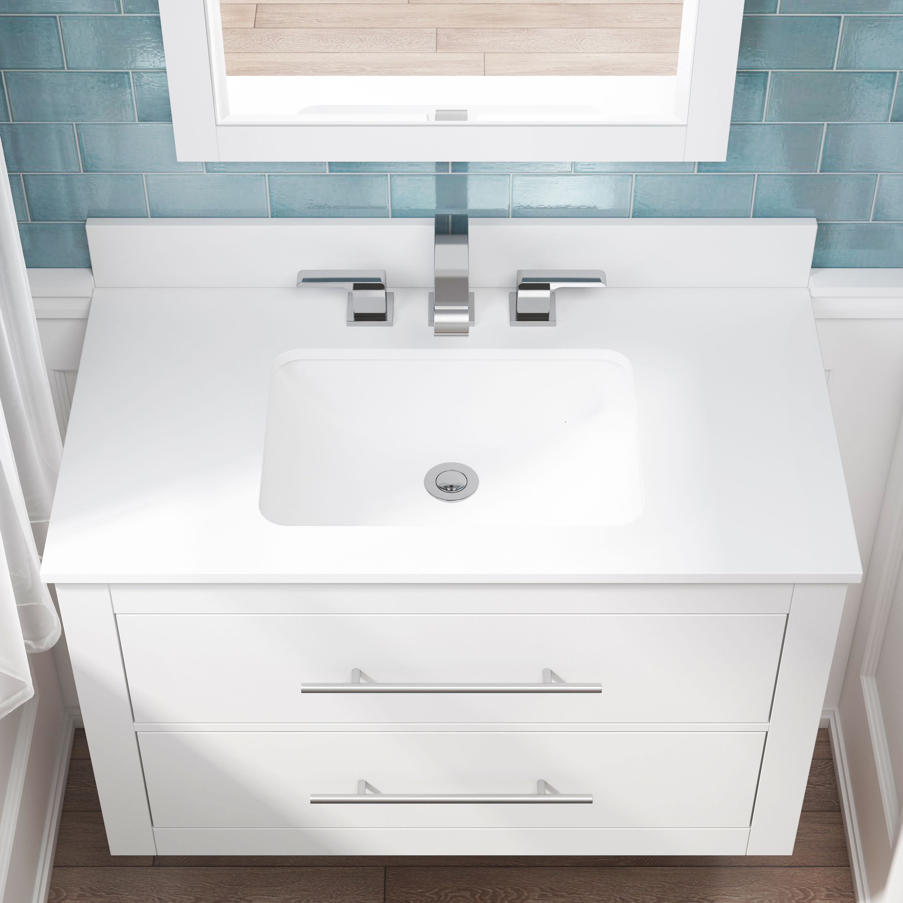 allen + roth LWS36HWV Bath-Vanity-Combo - View #8