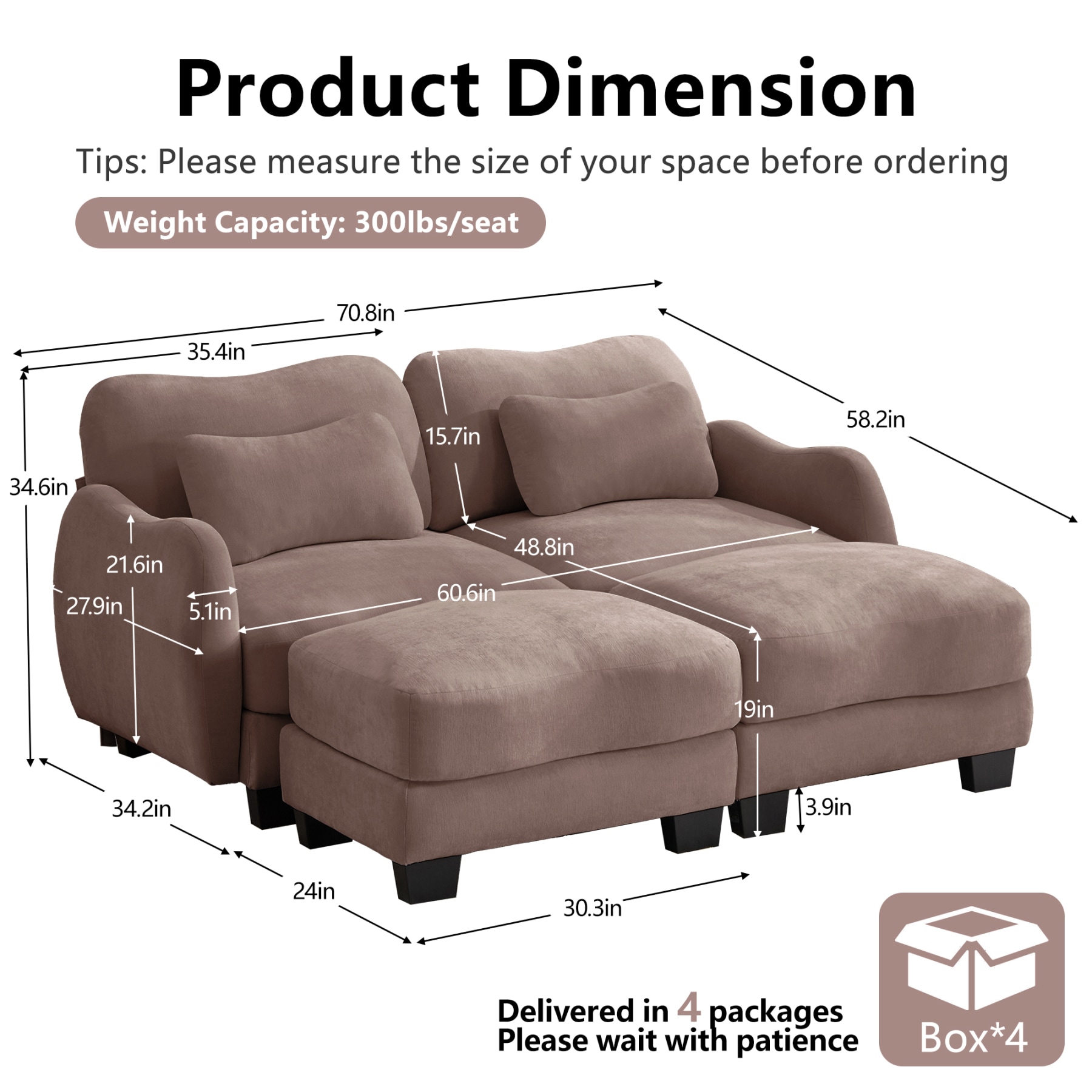 CHITA SOFA436  - View #4