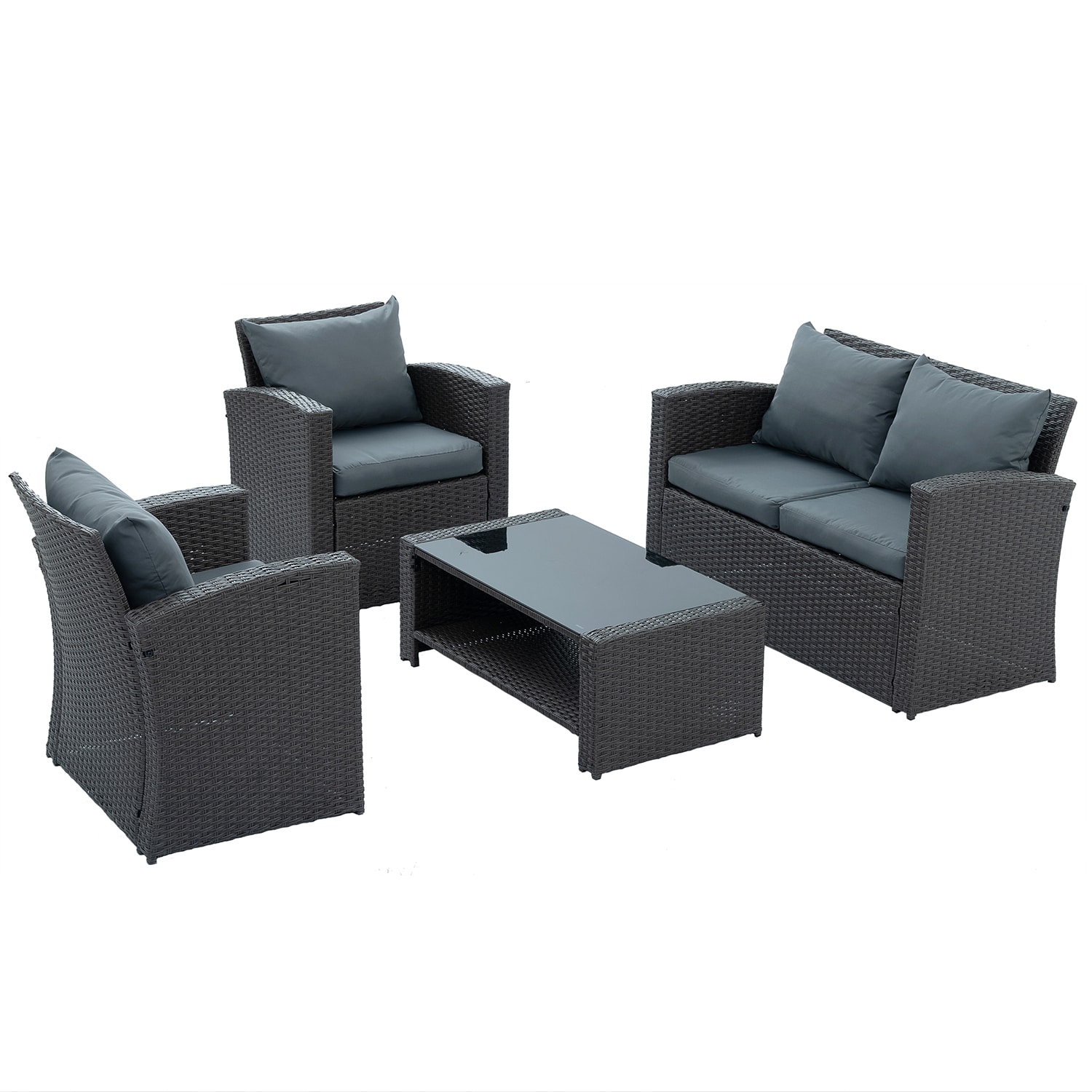 SINOFURN SYB790010GY Patio-Conversation-Sets - View #14
