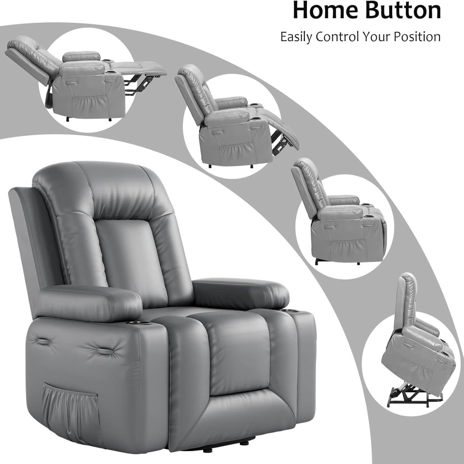 Qeetex LSHQPHO-334CKI1A recliners - View #7