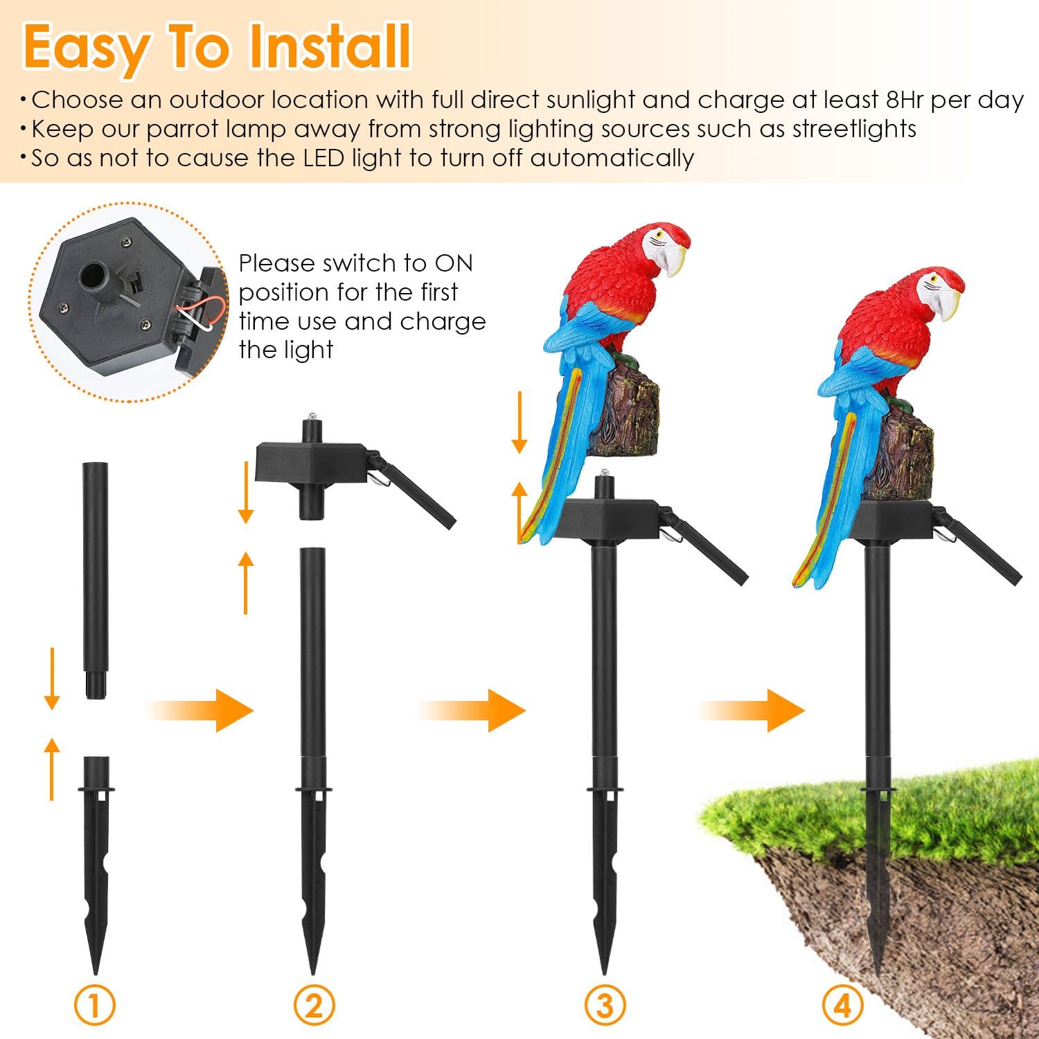 Angel Sar L2FH331PTLT-1 Path-Lights - View #4