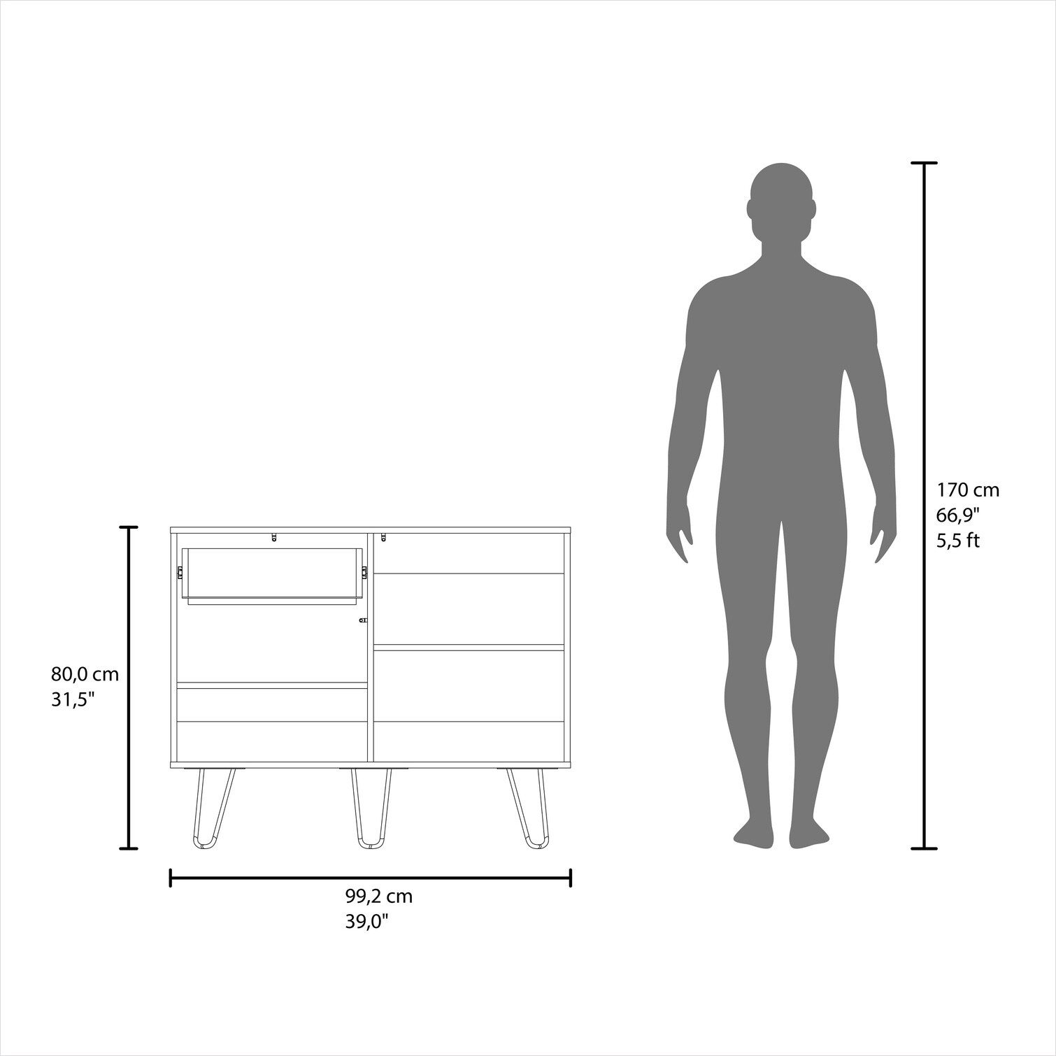 Naturefalls 3BCUO3DR1CS8 Console-Sofa-Tables - View #4
