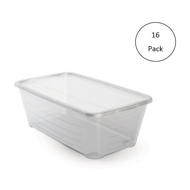 Life Story 6-Pack Multisize Plastic BPA-Free Reusable Food Storage Container  with Lid in the Food Storage Containers department at