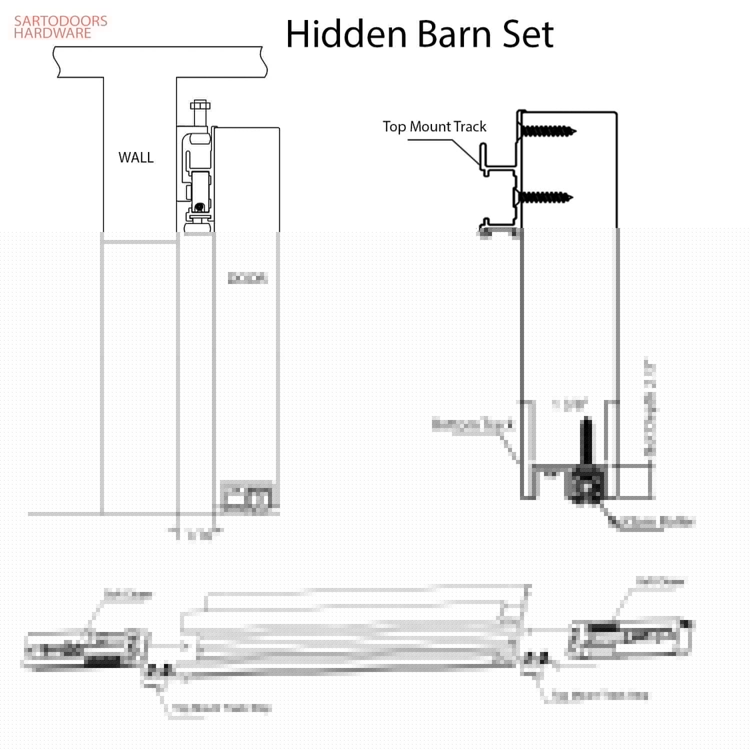 SARTODOORS PL0020HBSD4284 Barn-Doors - View #3