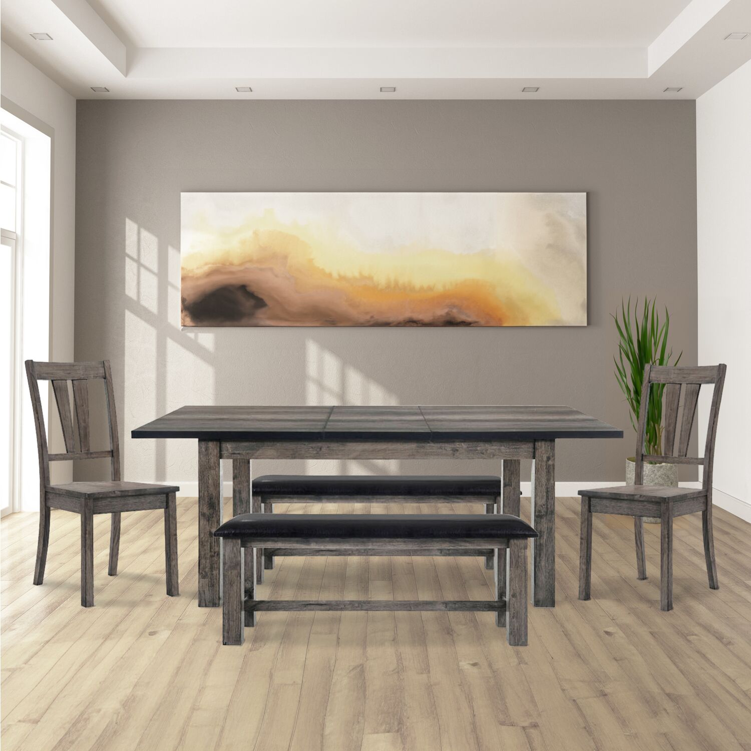 Cambridge 99001-WD5PC2-WG Dining-Sets - View #9