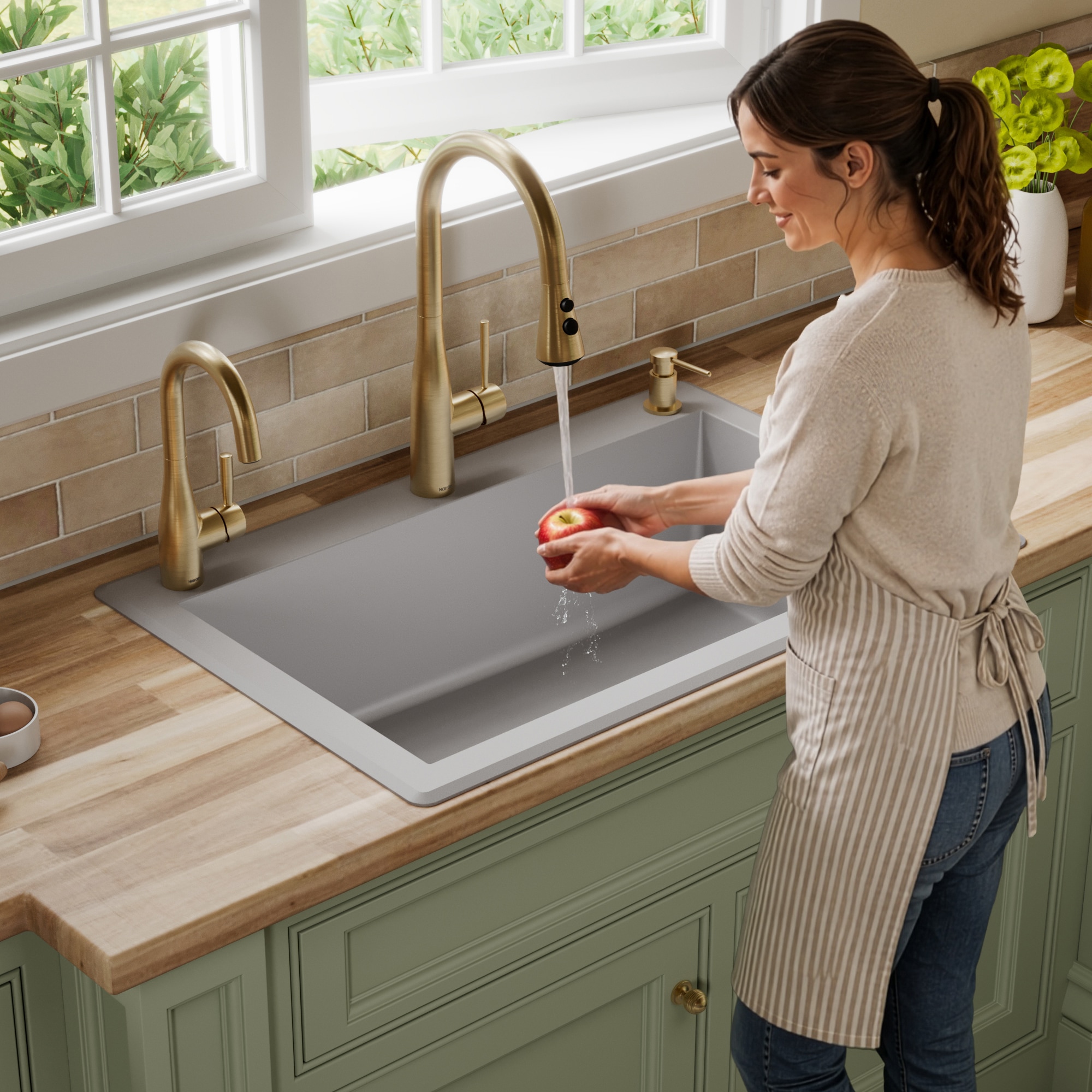 Karran QT-670-GR Kitchen-Sinks - Thumbnail View #4