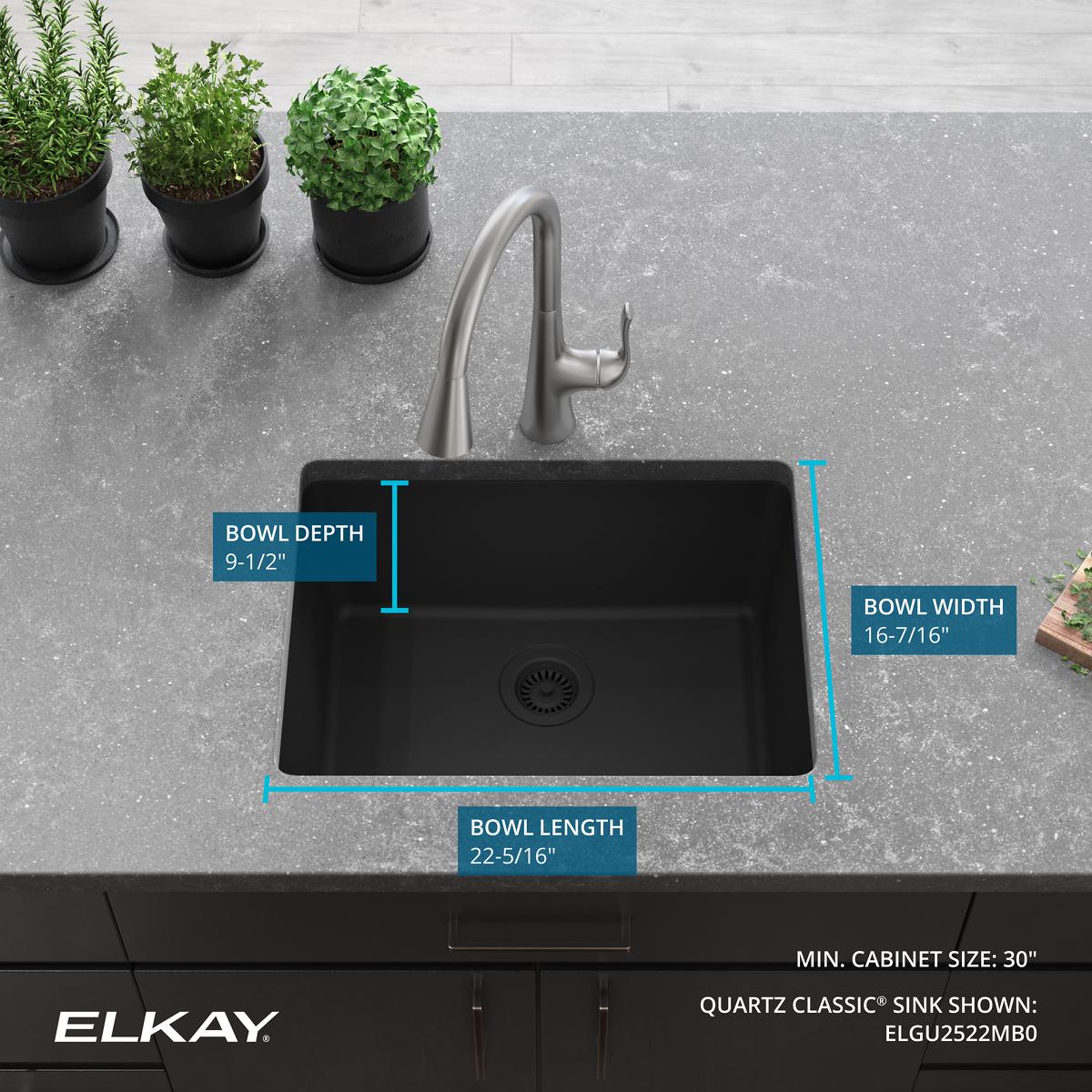 Elkay ELGU2522MB0 Kitchen-Sinks - View #6