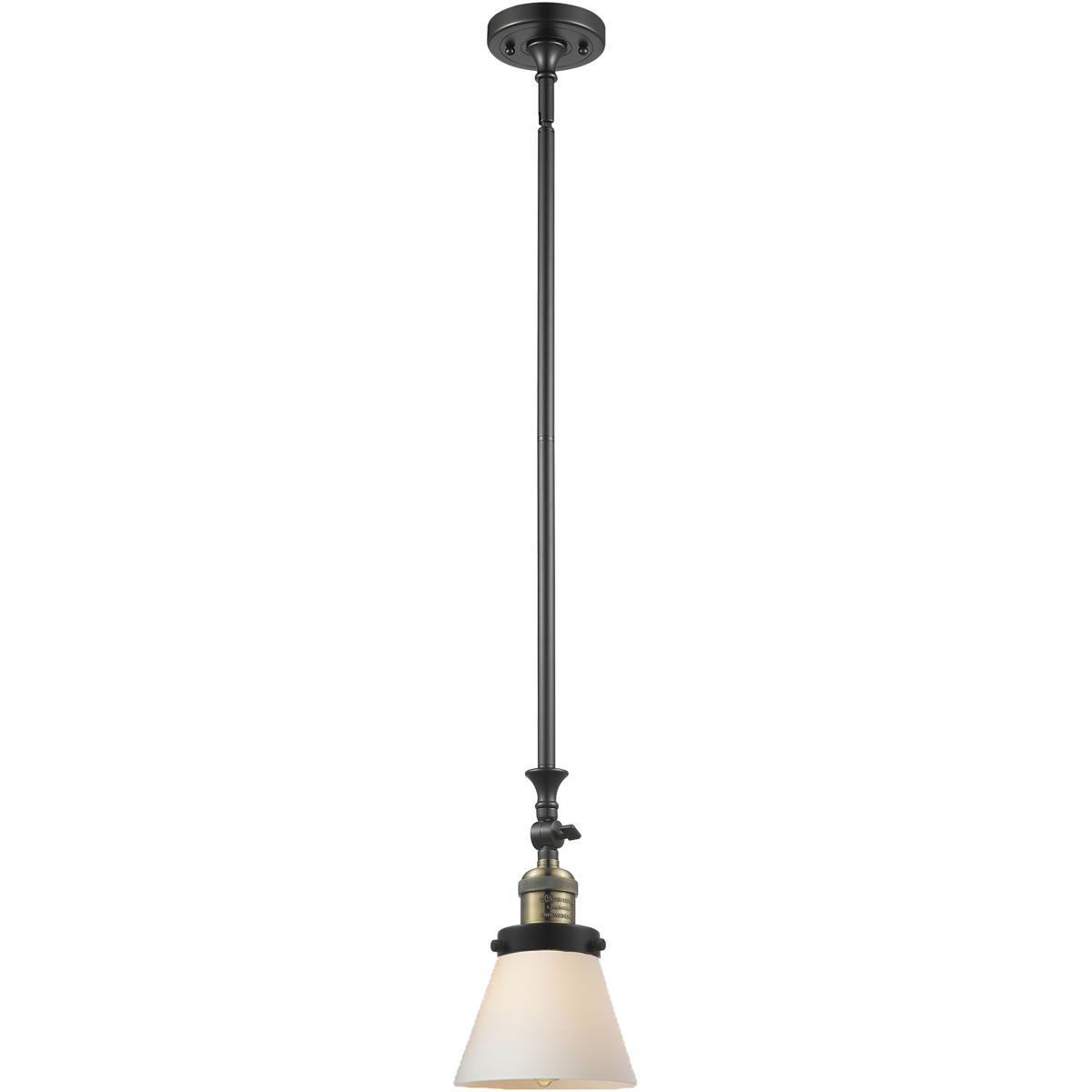 Innovations Lighting 1357796 206-BAB-G61-LED Franklin Restoration Cone Mini Pendant