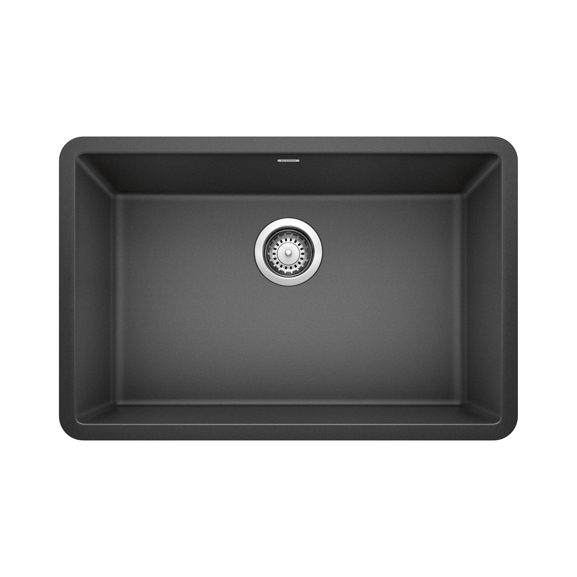 BLANCO 522259 Precis Silgranit Undermount 26.81-in x 17.75-in Granite Single bowl Kitchen Sink