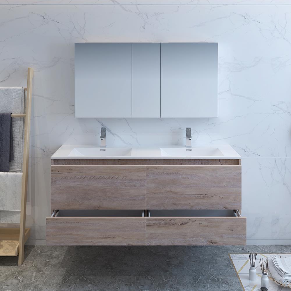 Fresca FVN9260RNW-D Bath-Vanity-Combo - View #3