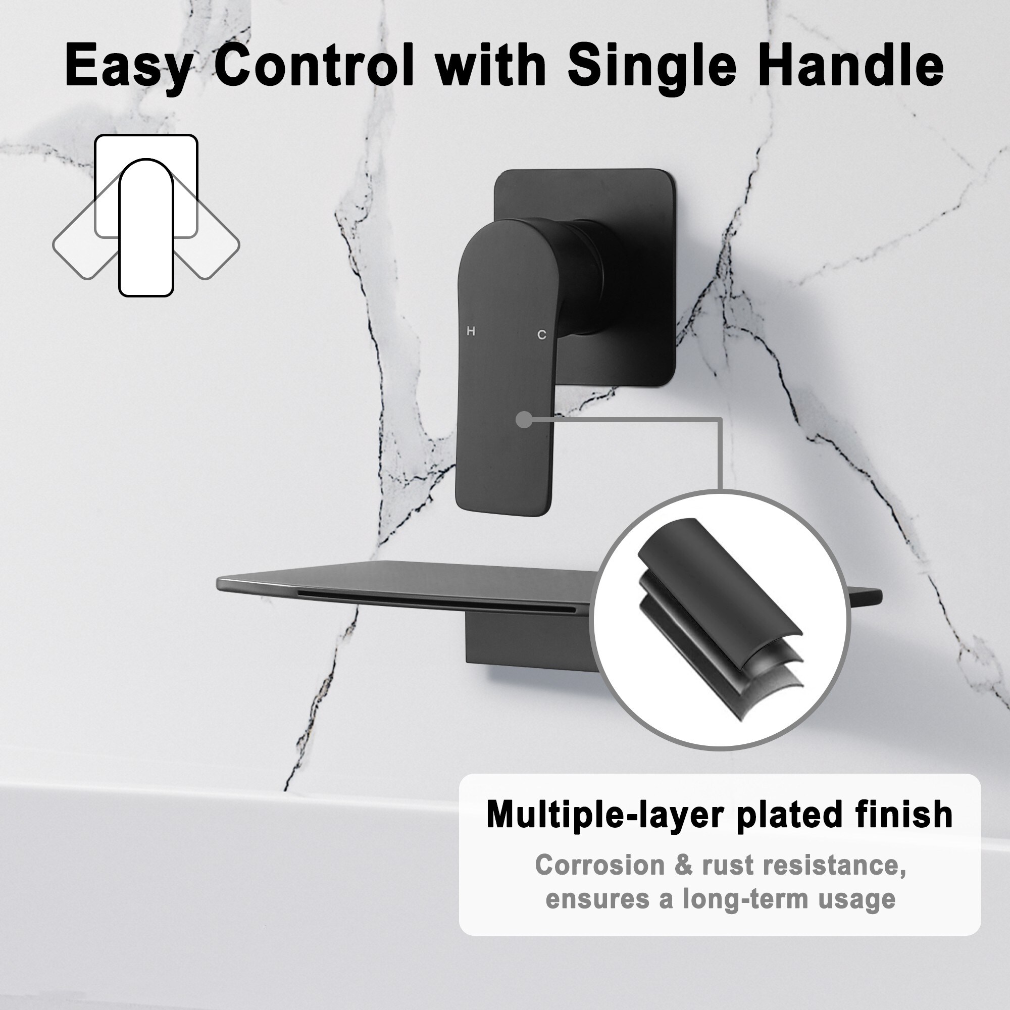 CASAINC KCHS0015-10BG Lavatory-Faucets - View #7