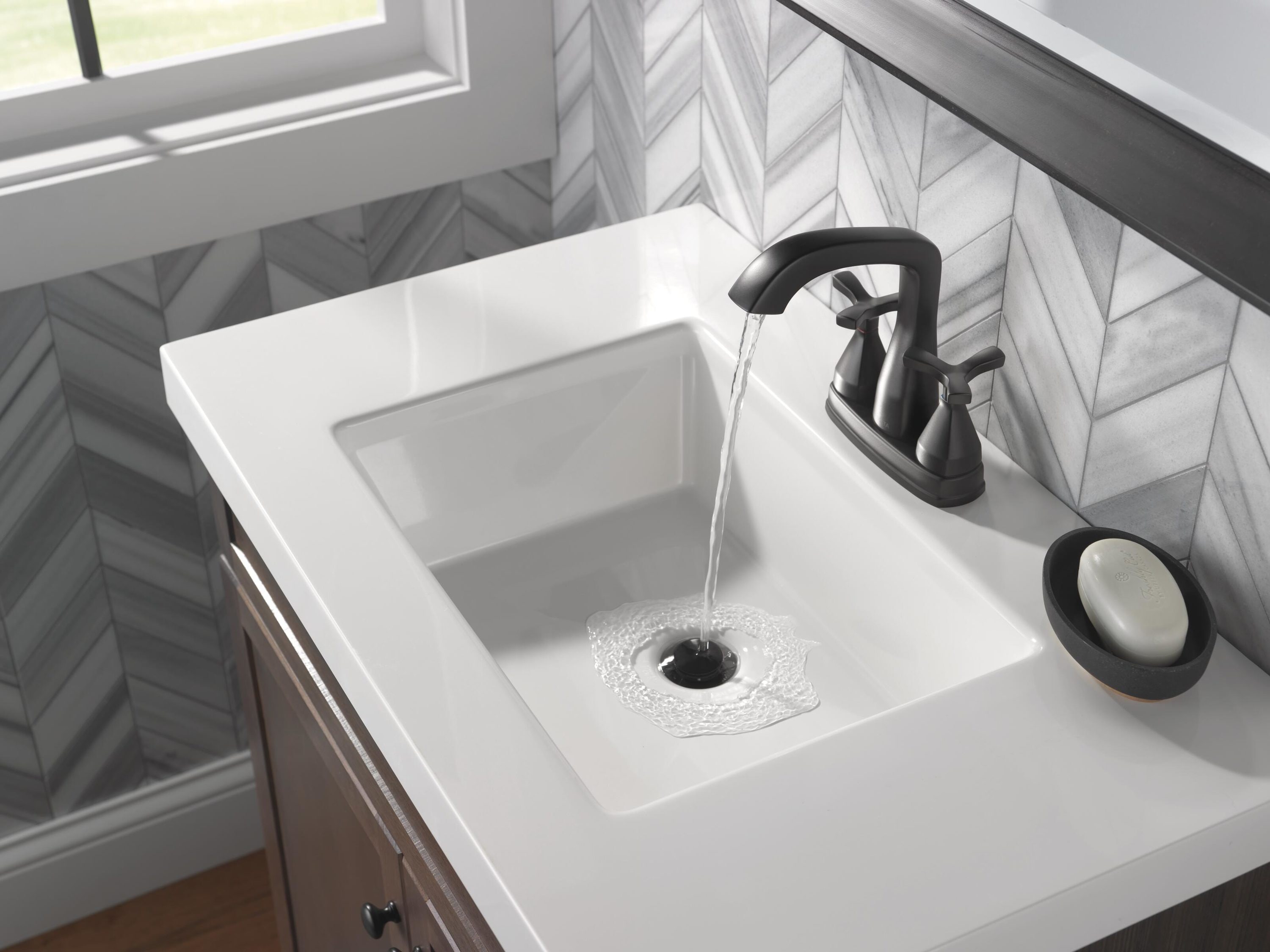 Delta 257766-BLMPU-DST Lavatory-Faucets - View #2