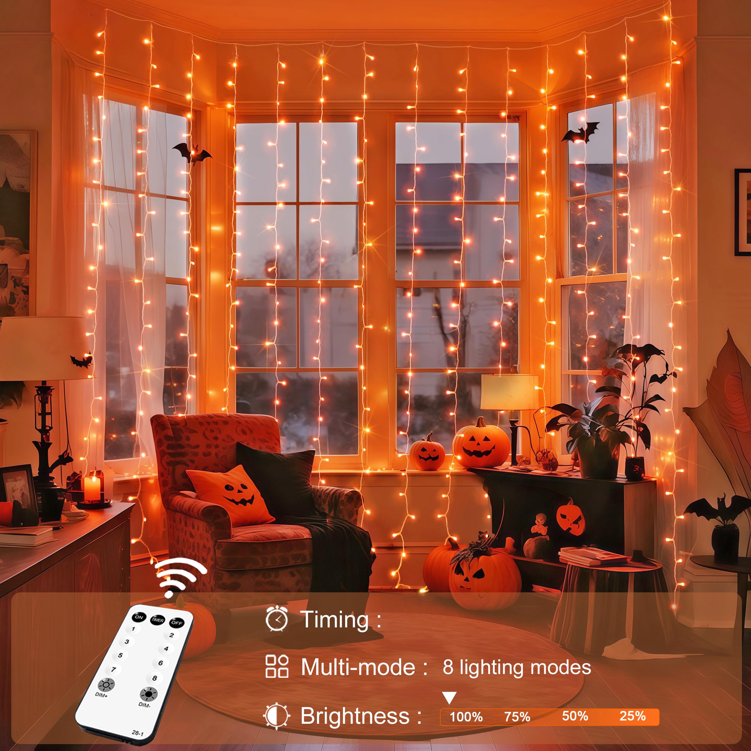 WZK 253111046157 Halloween-String-Lights - View #5