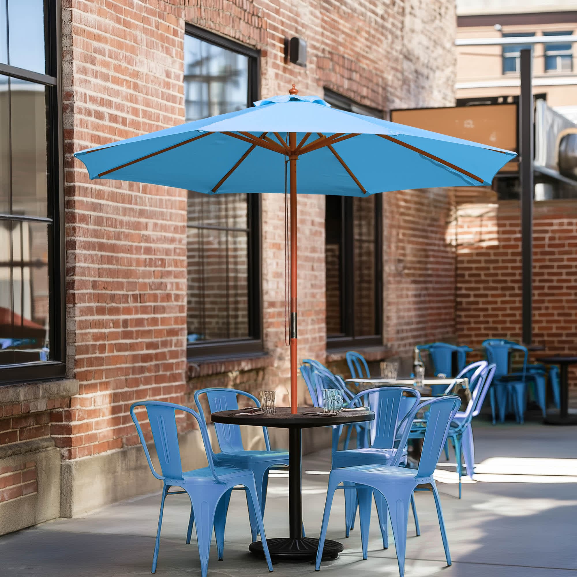 Yescom 07UMB008-9WD-03-N-LO Umbrellas-2 - View #8