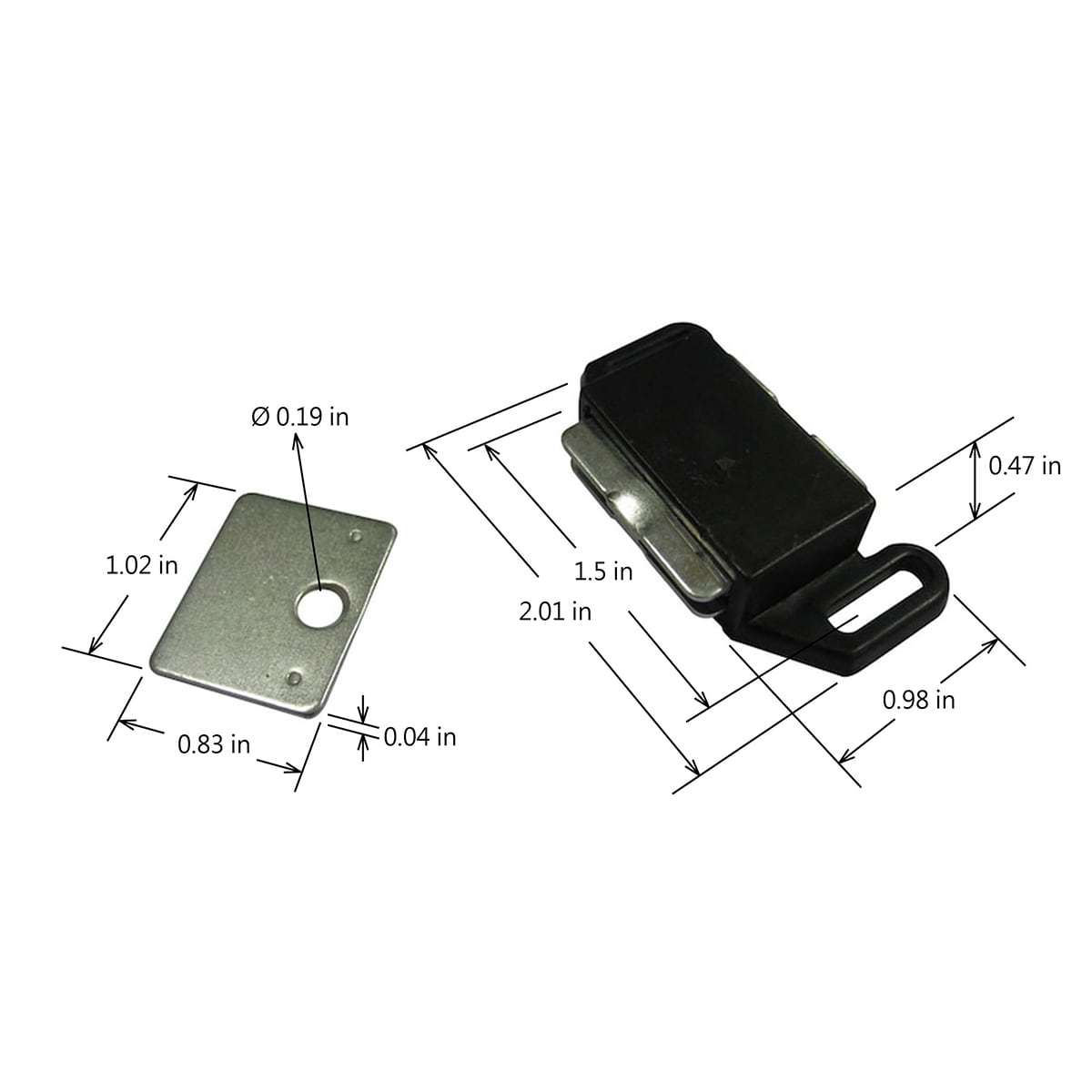 RELIABILT 32142PKXLG Cabinet-Latches - View #5