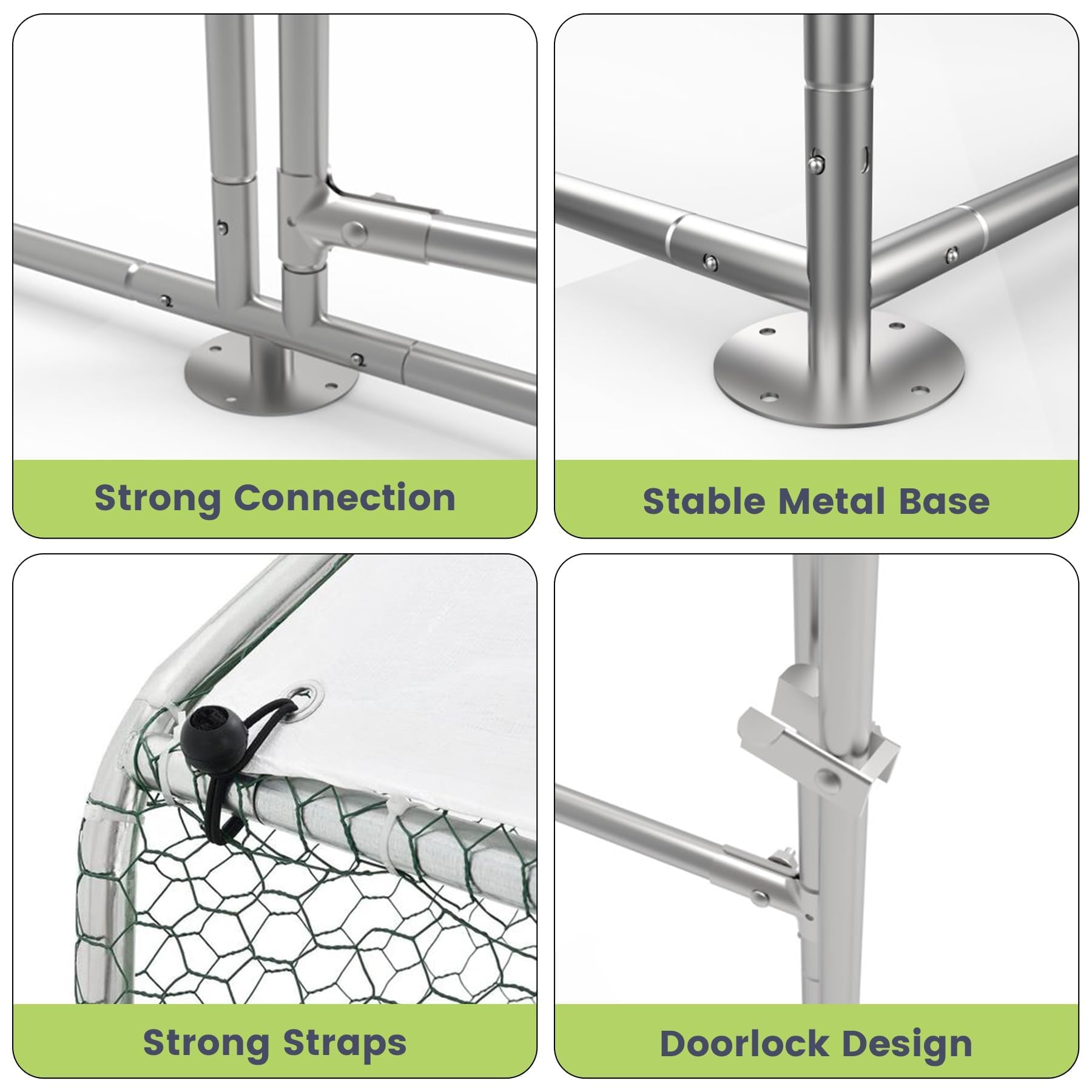 Garvee YXY-LO-PHO-15K0ODCC Chicken-Coops-Rabbit-Hutches - View #3