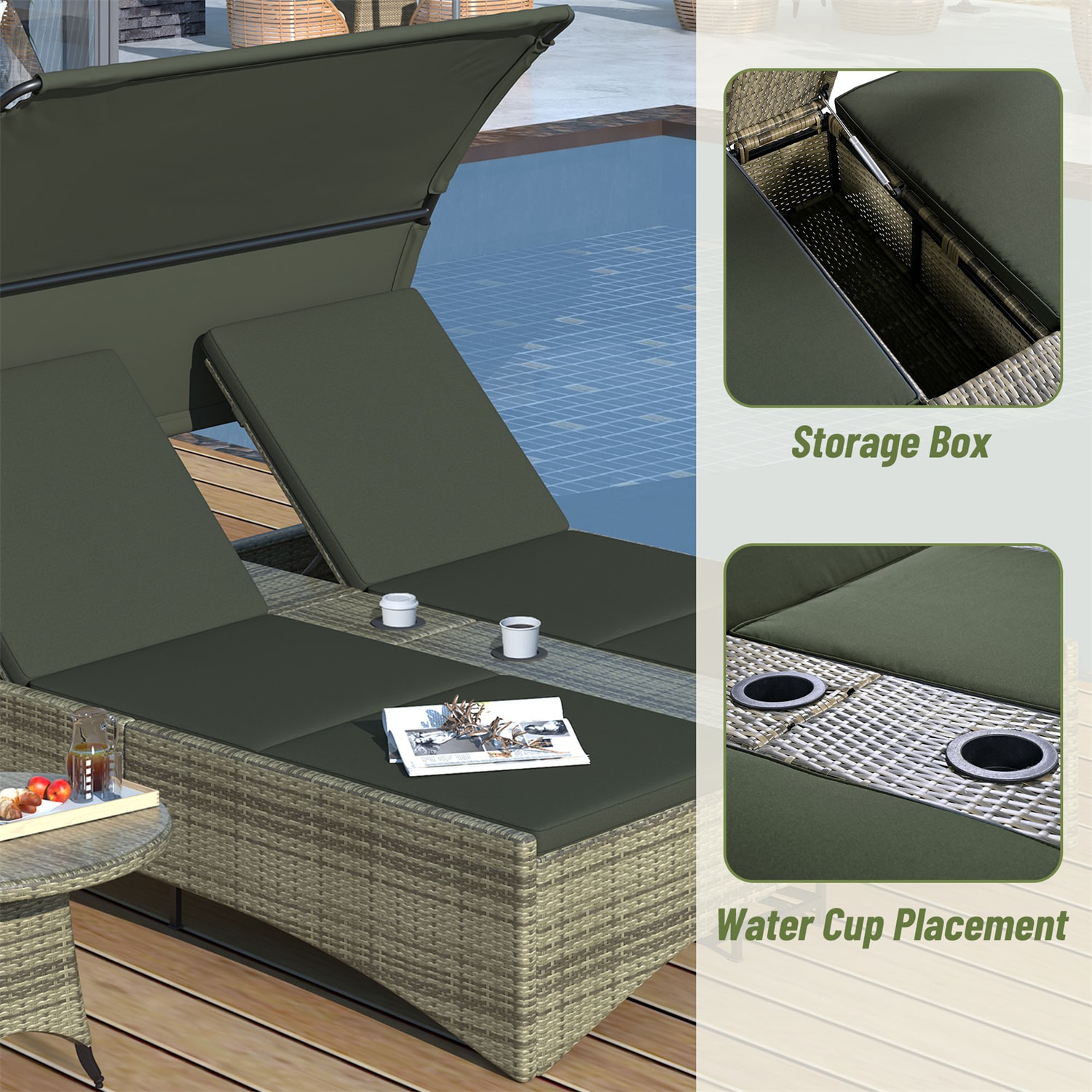 BABOOM BOM-2NY+-CO Patio-Sofas-Daybeds - View #6