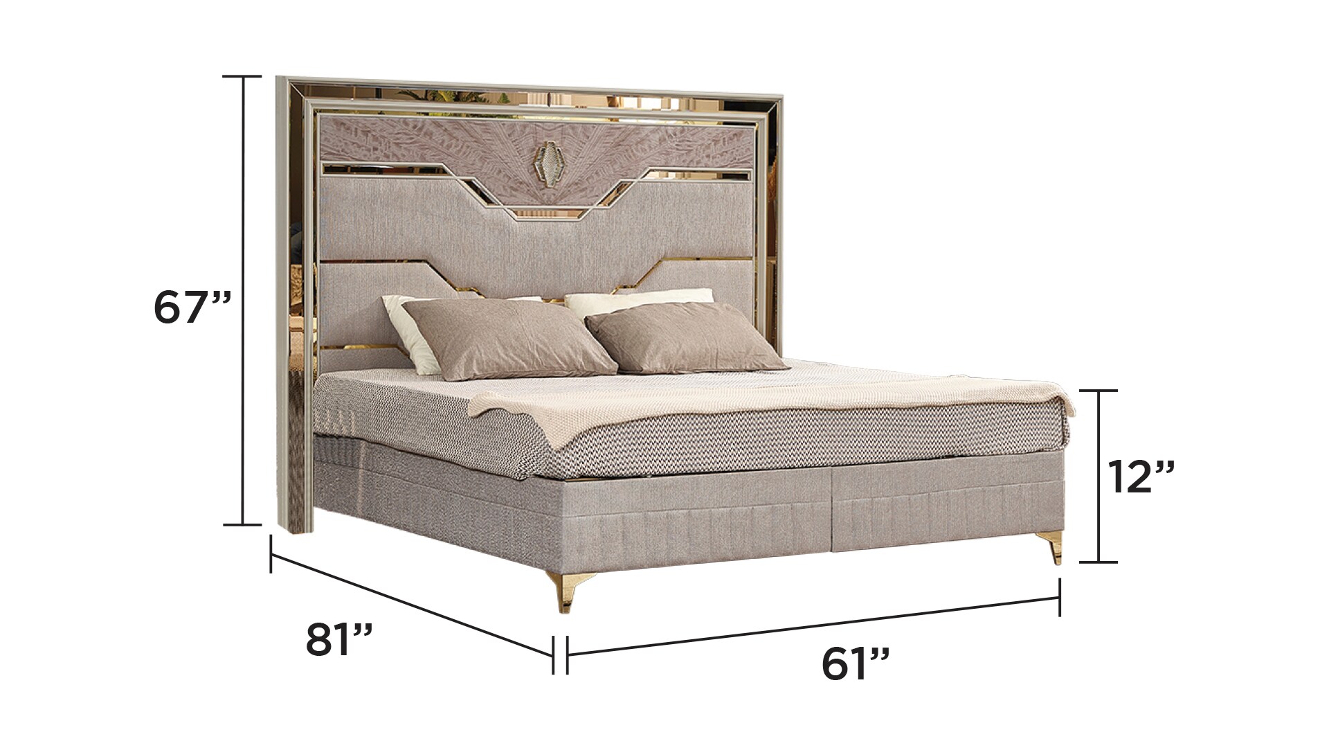 Galaxy 601955554268 Bedroom-Sets - View #4